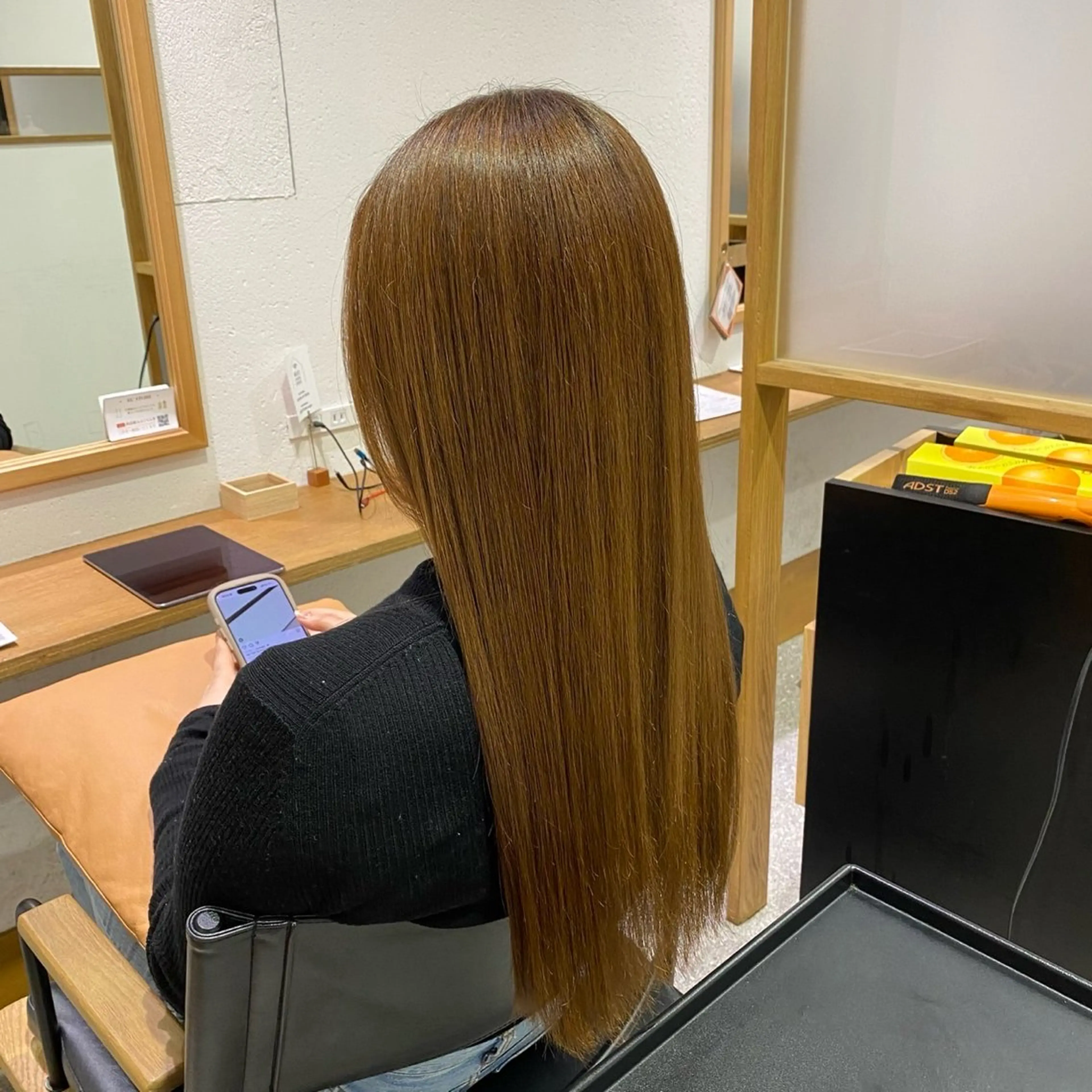 ロング カラー みうら しずくのヘアスタイル