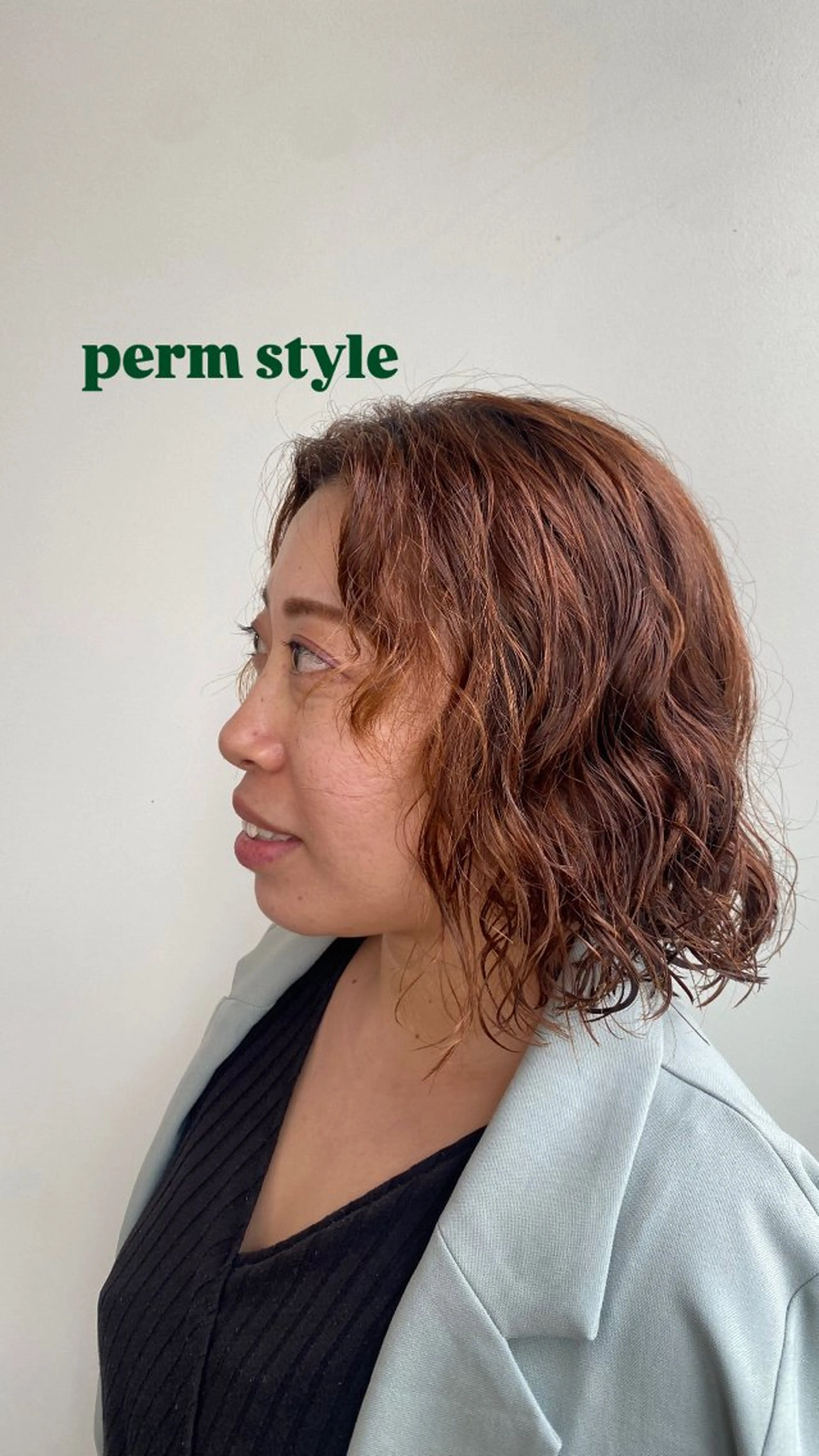 ミディアム パーマ パーマ 🌀ボブ／ミディアム パーマ🌀ayaのヘアスタイル