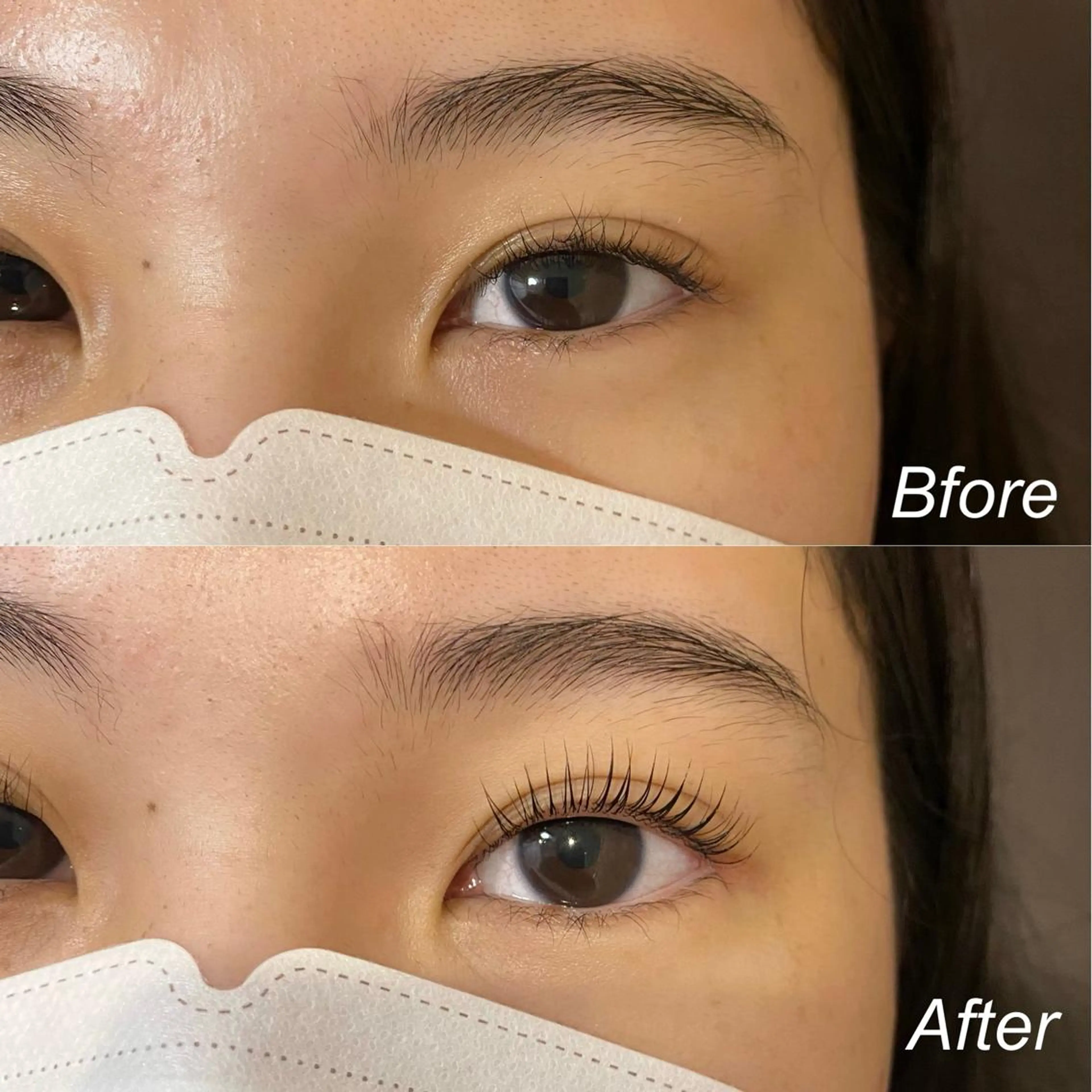 マツエク・マツパ パリジェンヌラッシュリフト マツパ GOTODAY  SHAiR SALON 渋谷Amiu店所属・eyelist rie.のマツエク・マツパデザイン