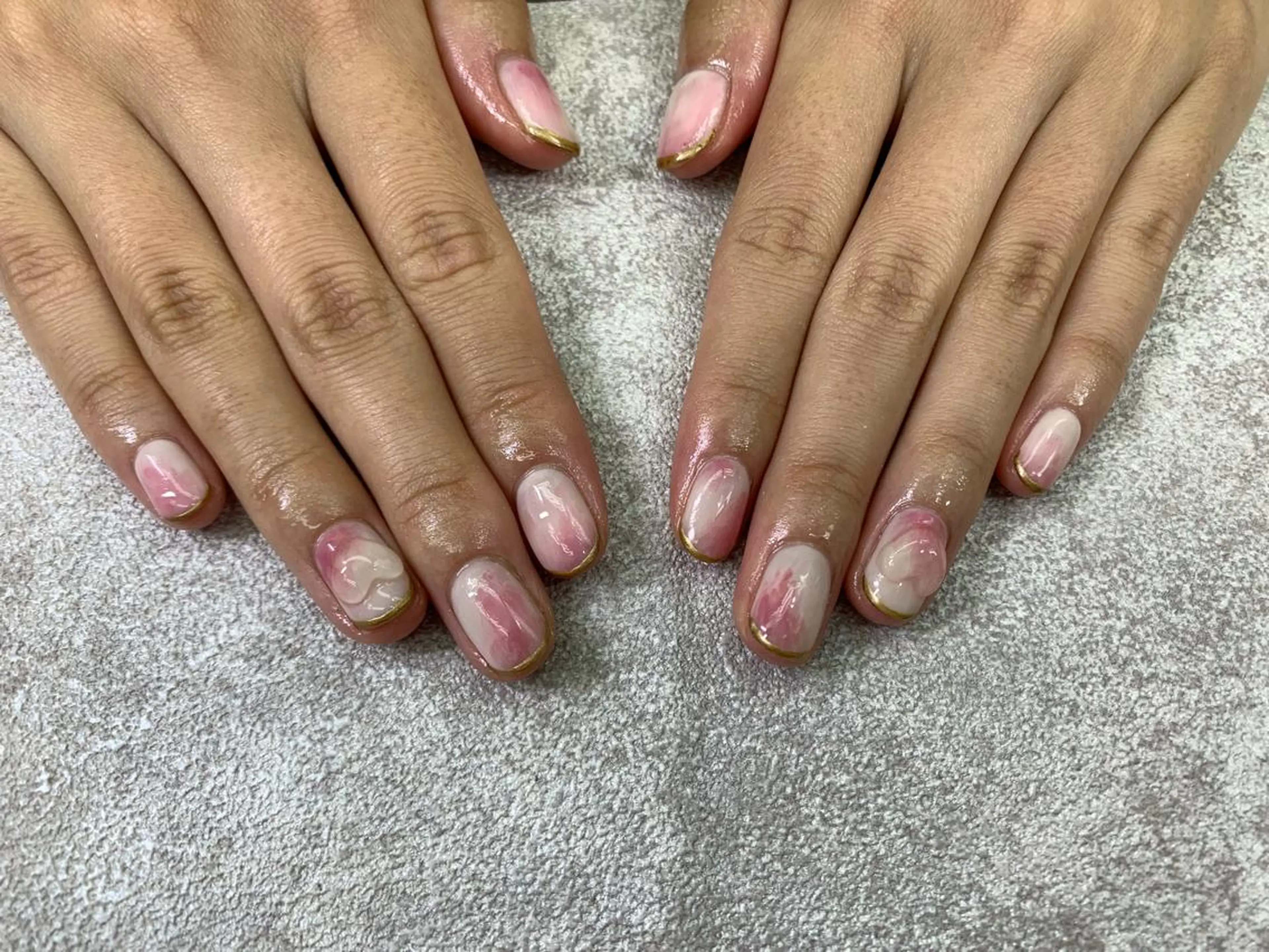 ネイル フレンチネイル belalua nail&eyeのマツエク・マツパデザイン