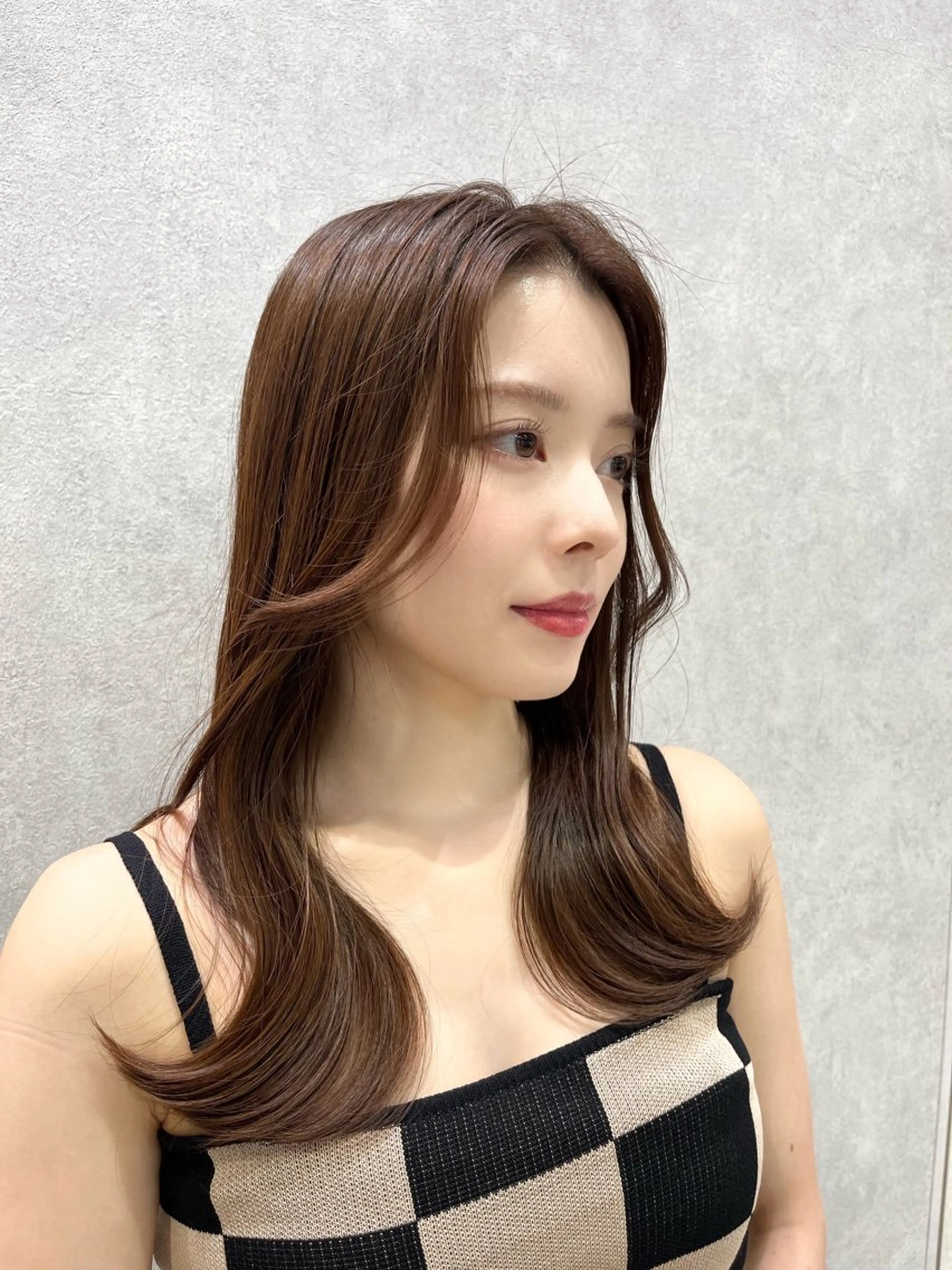 💝前髪カット＋カラー＋プレトリートメントの写真