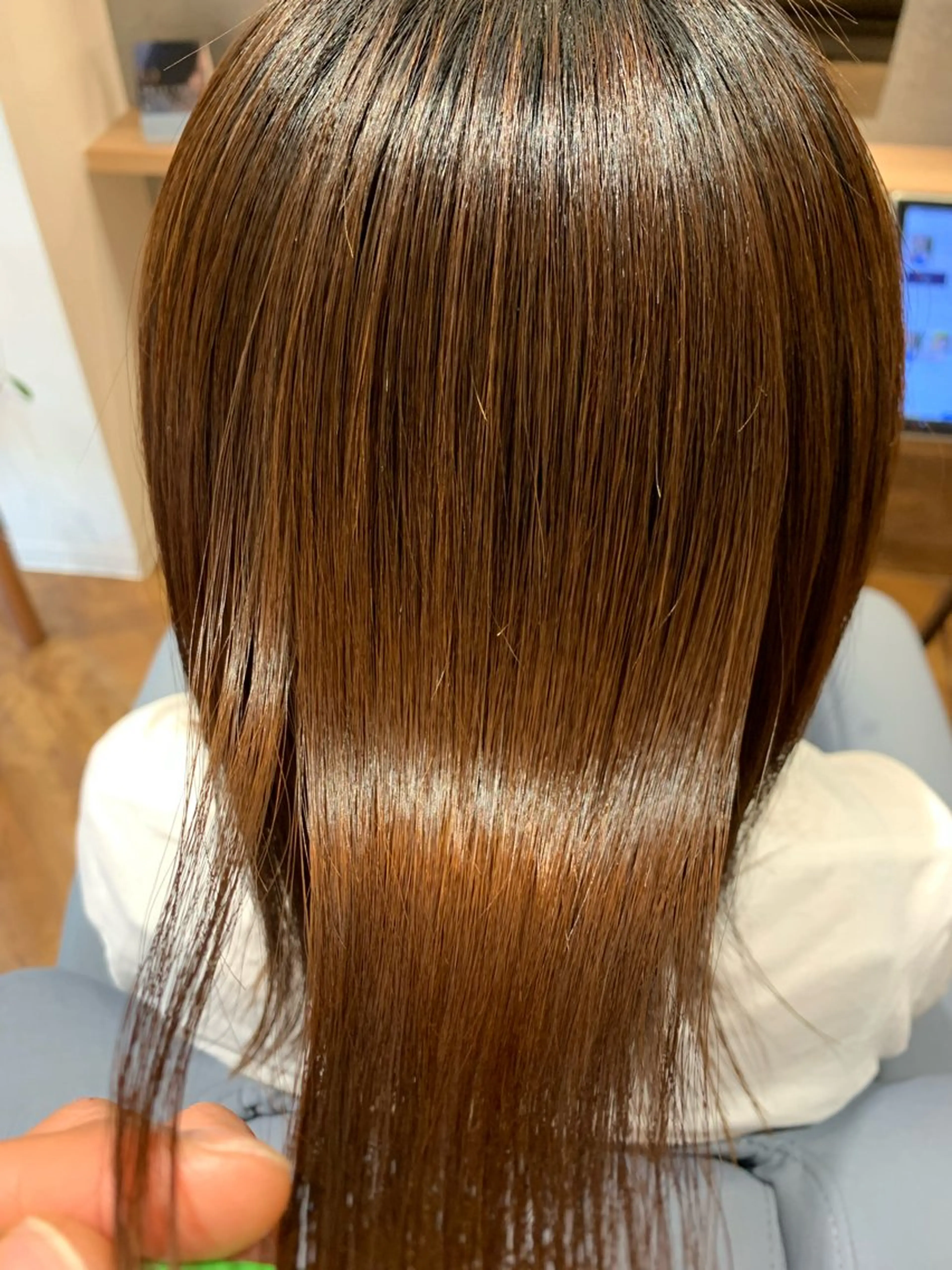 ロング カラー 髪質改善 村田 淳のヘアスタイル