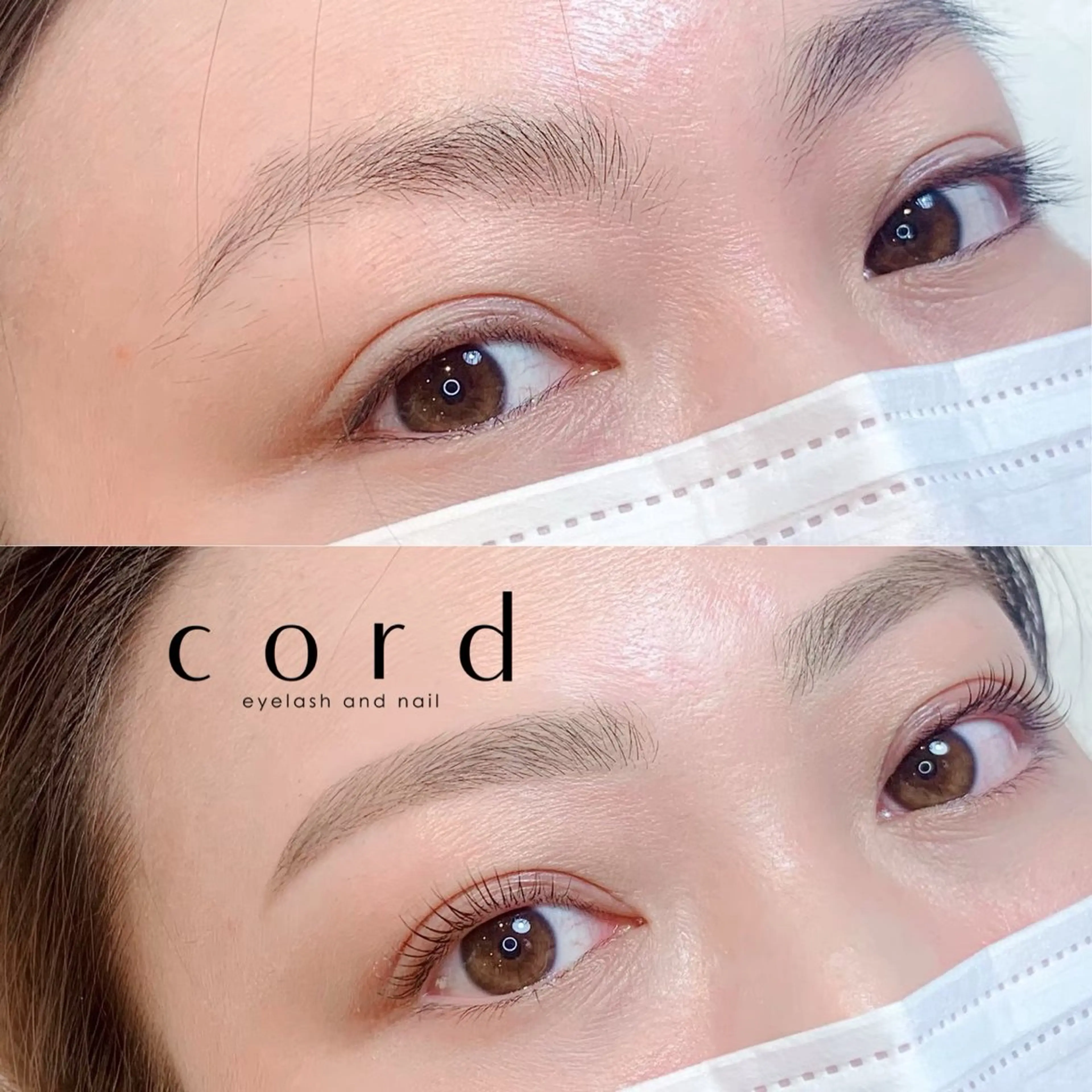 セットメニュー《ラッシュリフト&アイブロウ（眉ワックス1回）》※10分前来店必須の写真