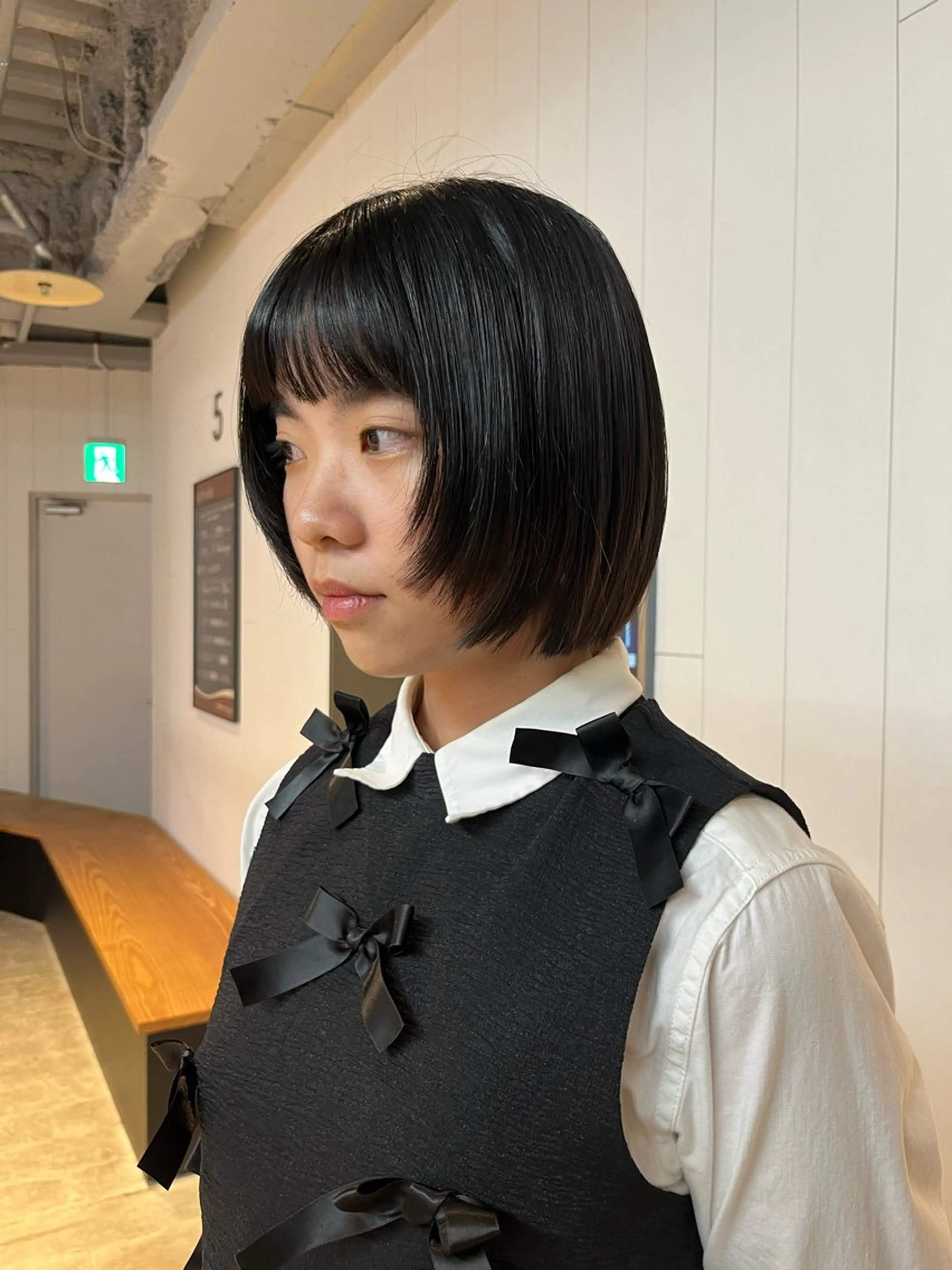 ショート ボブ 顔まわりレイヤー レイヤーカット コンパクトショ ート特化/池袋ももなのヘアスタイル