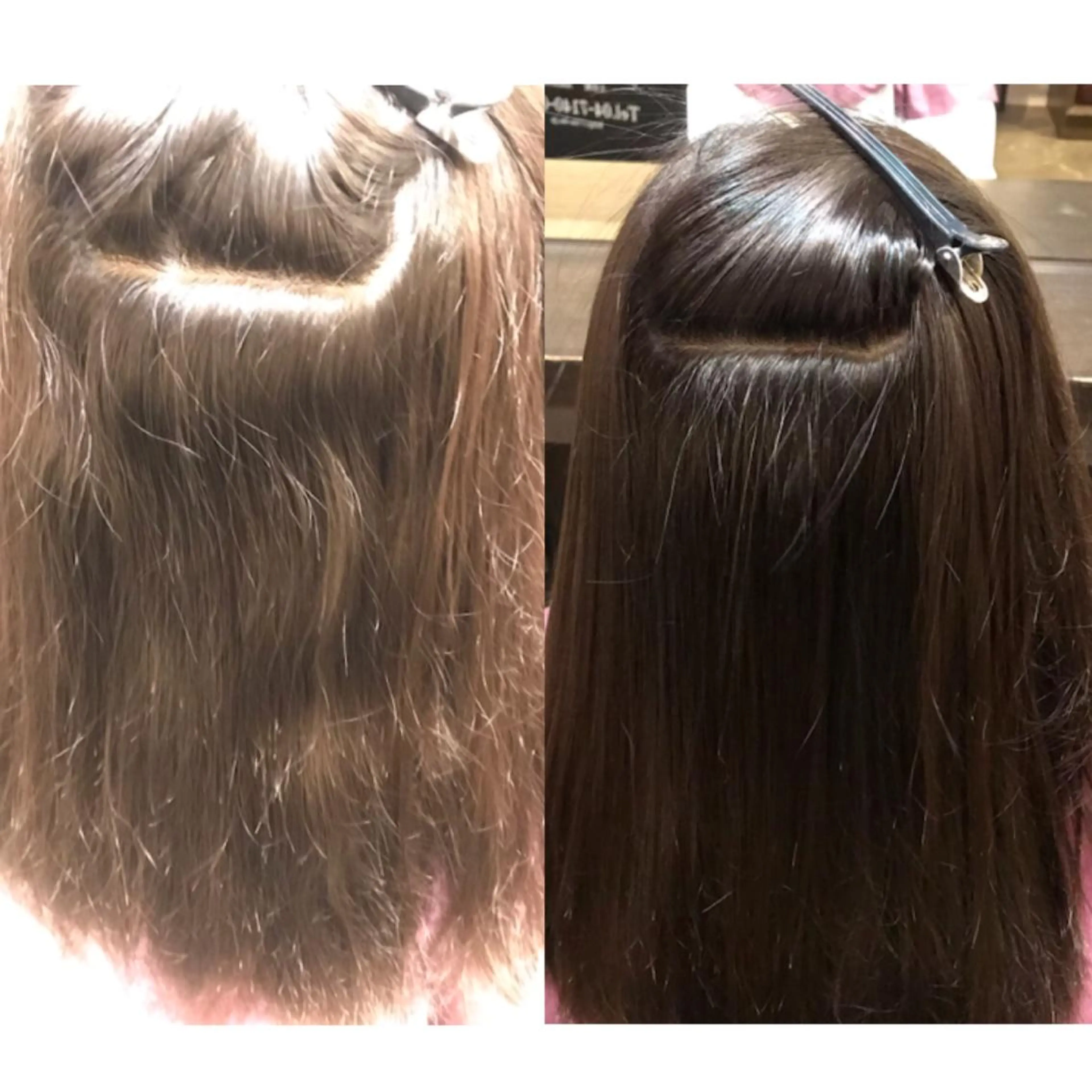 ロング 縮毛矯正専門店店長 佐々木動画モデル募集のヘアスタイル