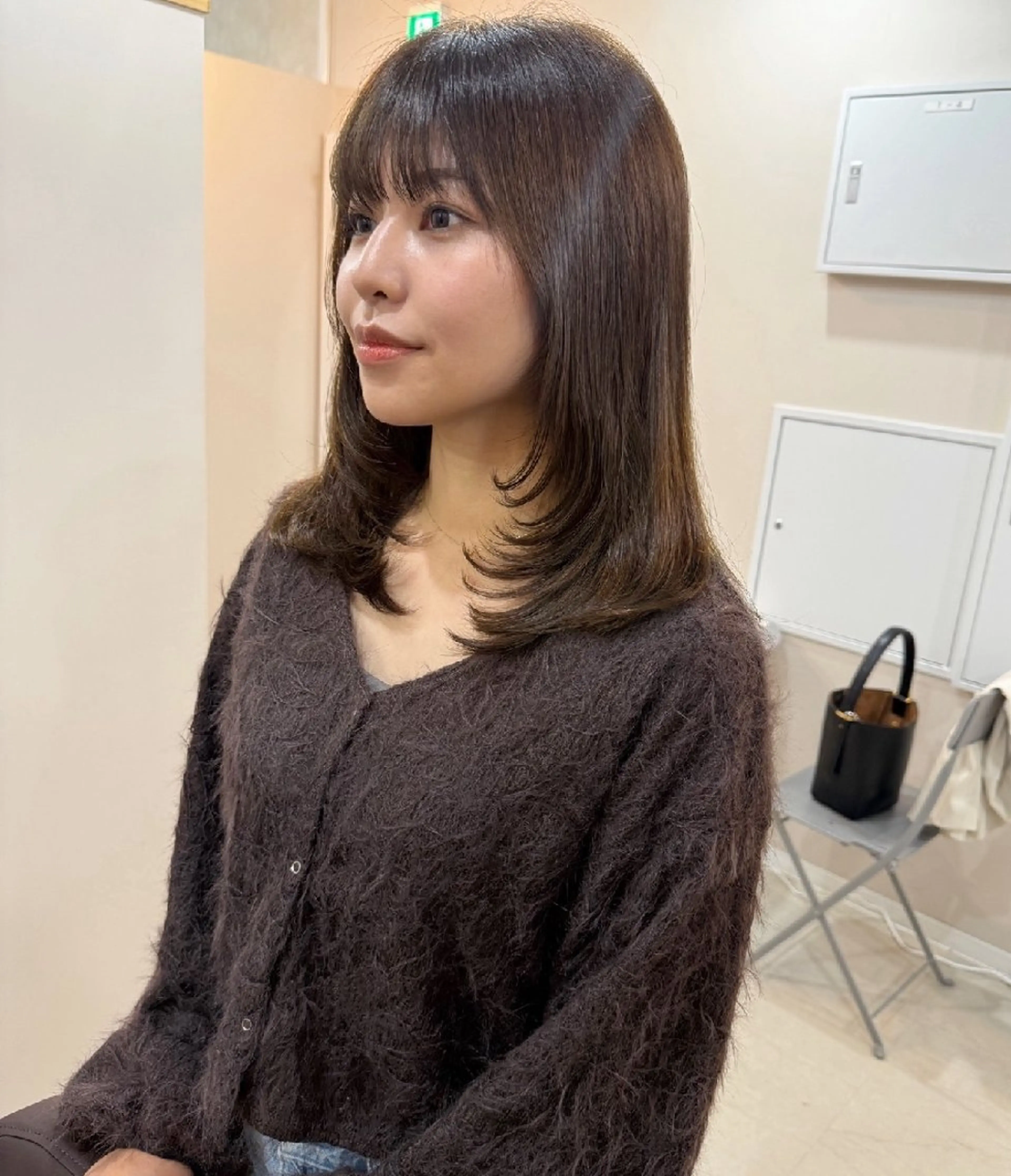 セミロング レイヤーカット カット attrait/ HIROKO🌺のヘアスタイル