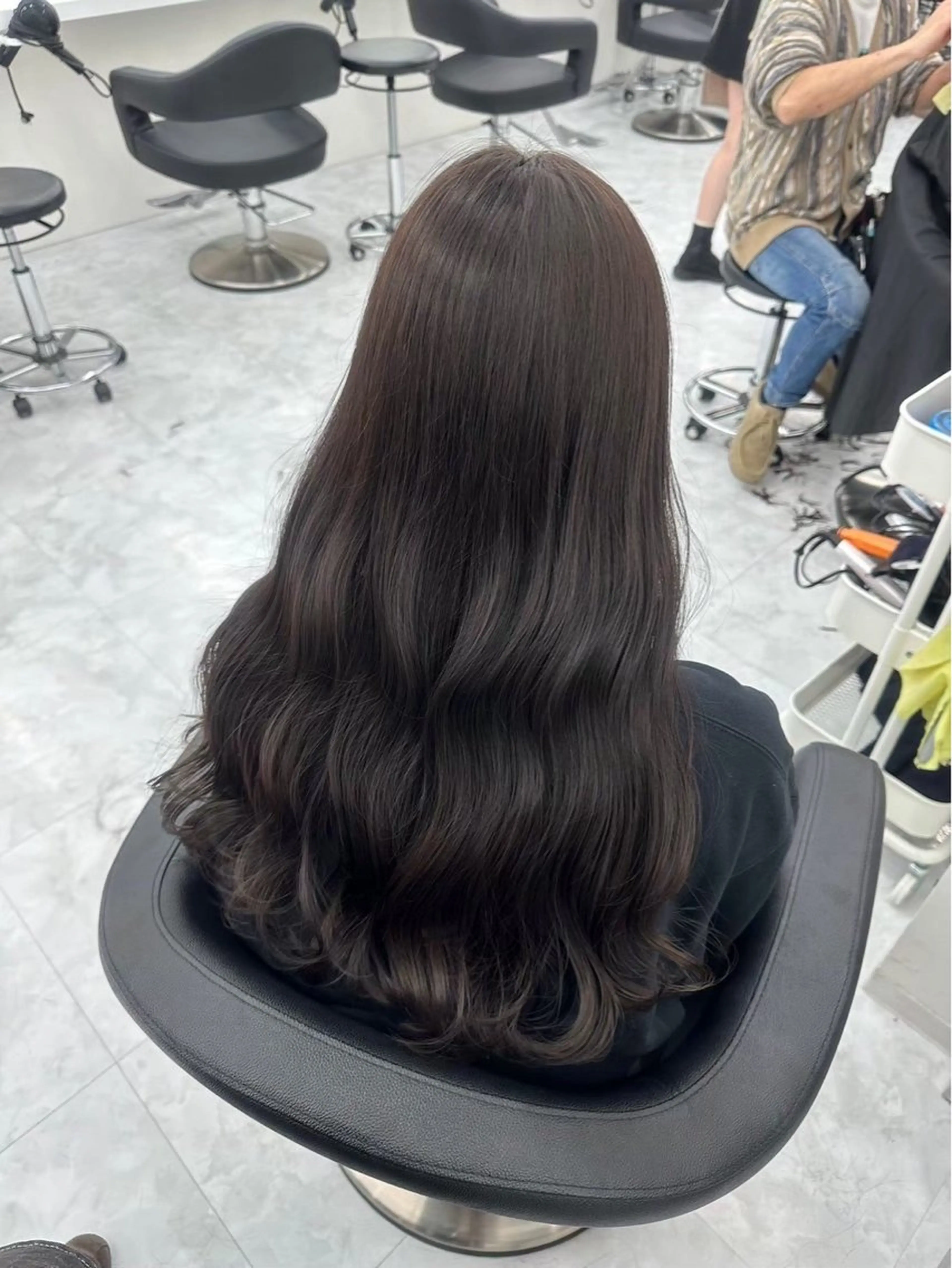 ロング カラー ヘアアレンジ SEIGO/カット /メンズパーマ🔥のヘアスタイル