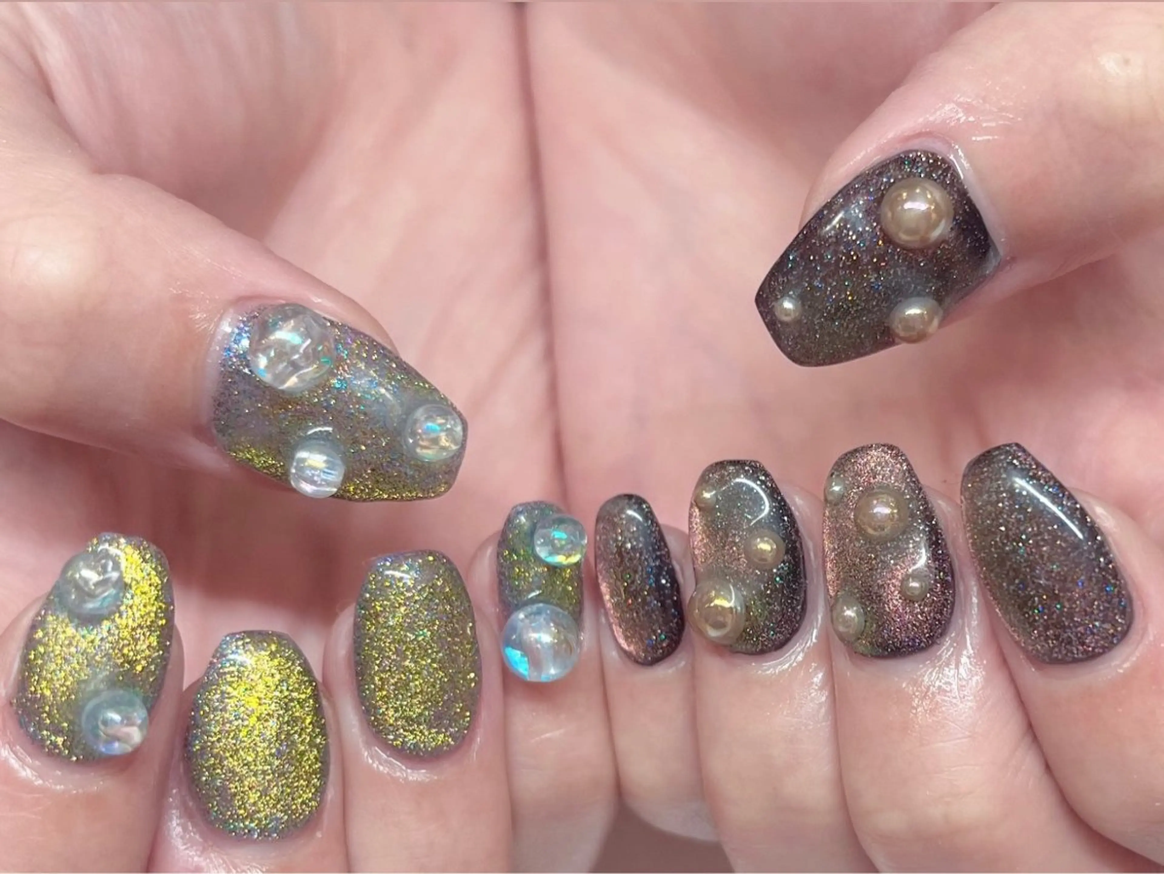 ネイル ハンドネイル 山本 杏香のネイルデザイン