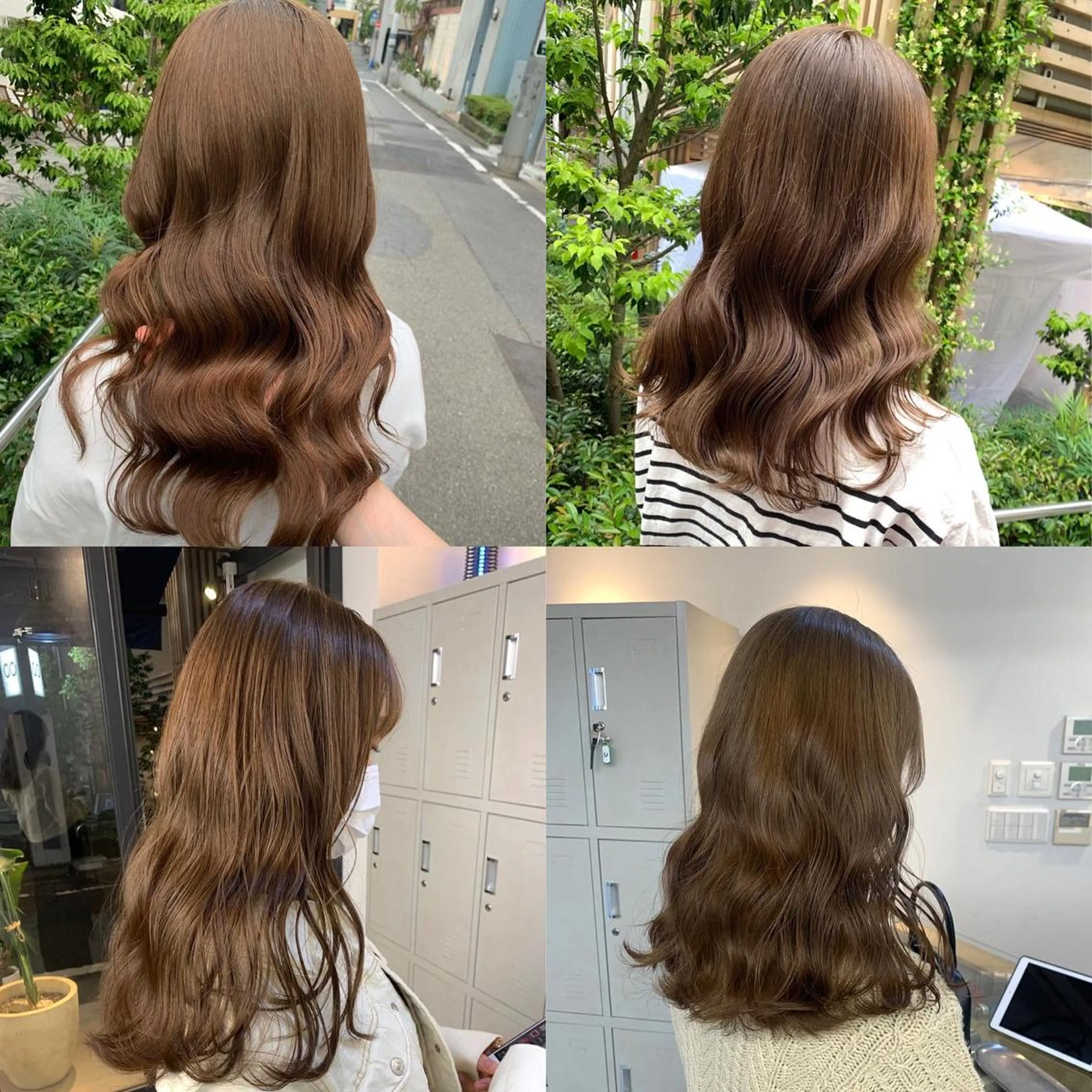 カラー LEBEN所属・leben serikaのヘアスタイル
