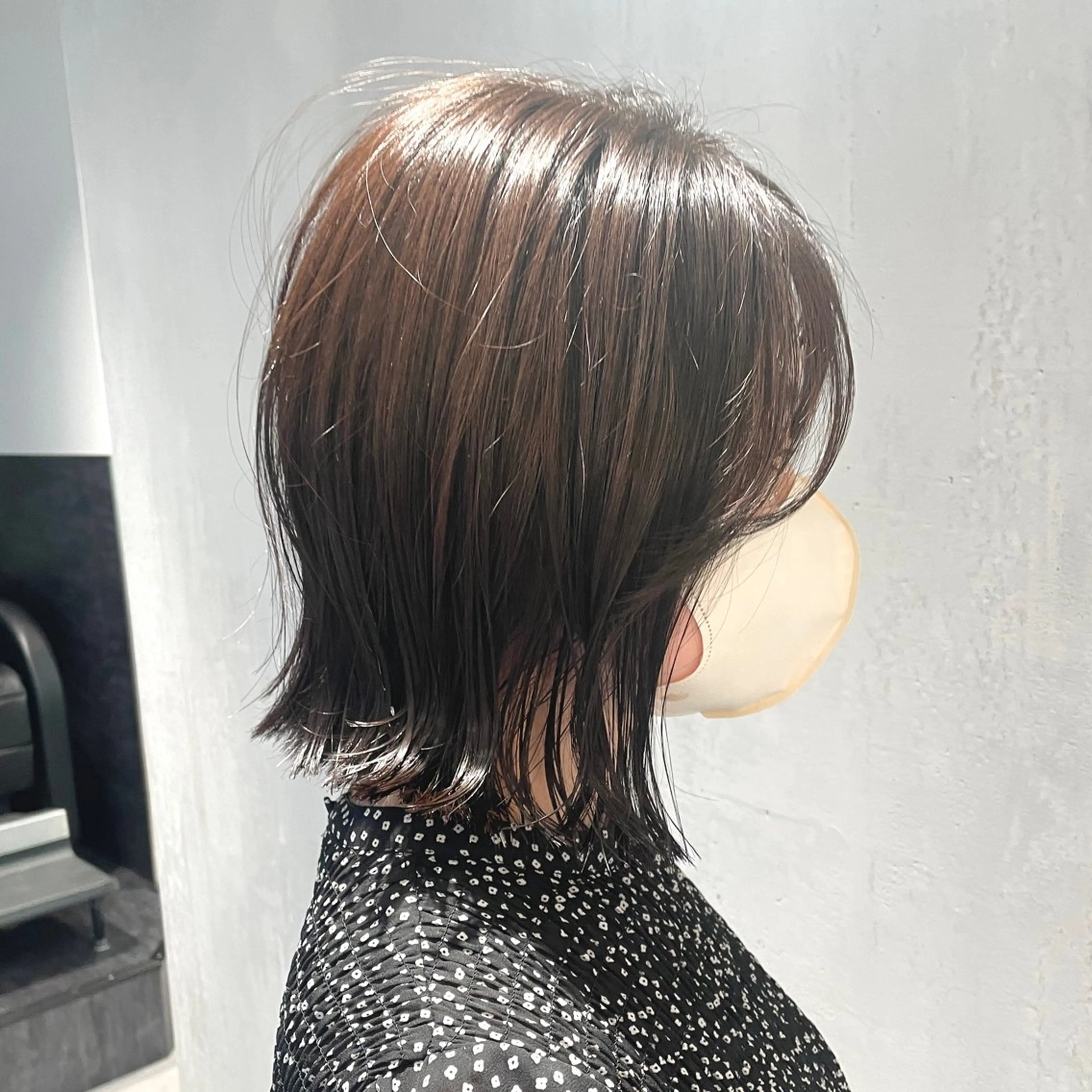 ミディアム カラー ハイライトカラー ハイライト カット ヘアカラー DX SHARE SALON所属・matka白髪ぼかし 大人ヘア/KEIKOのヘアスタイル