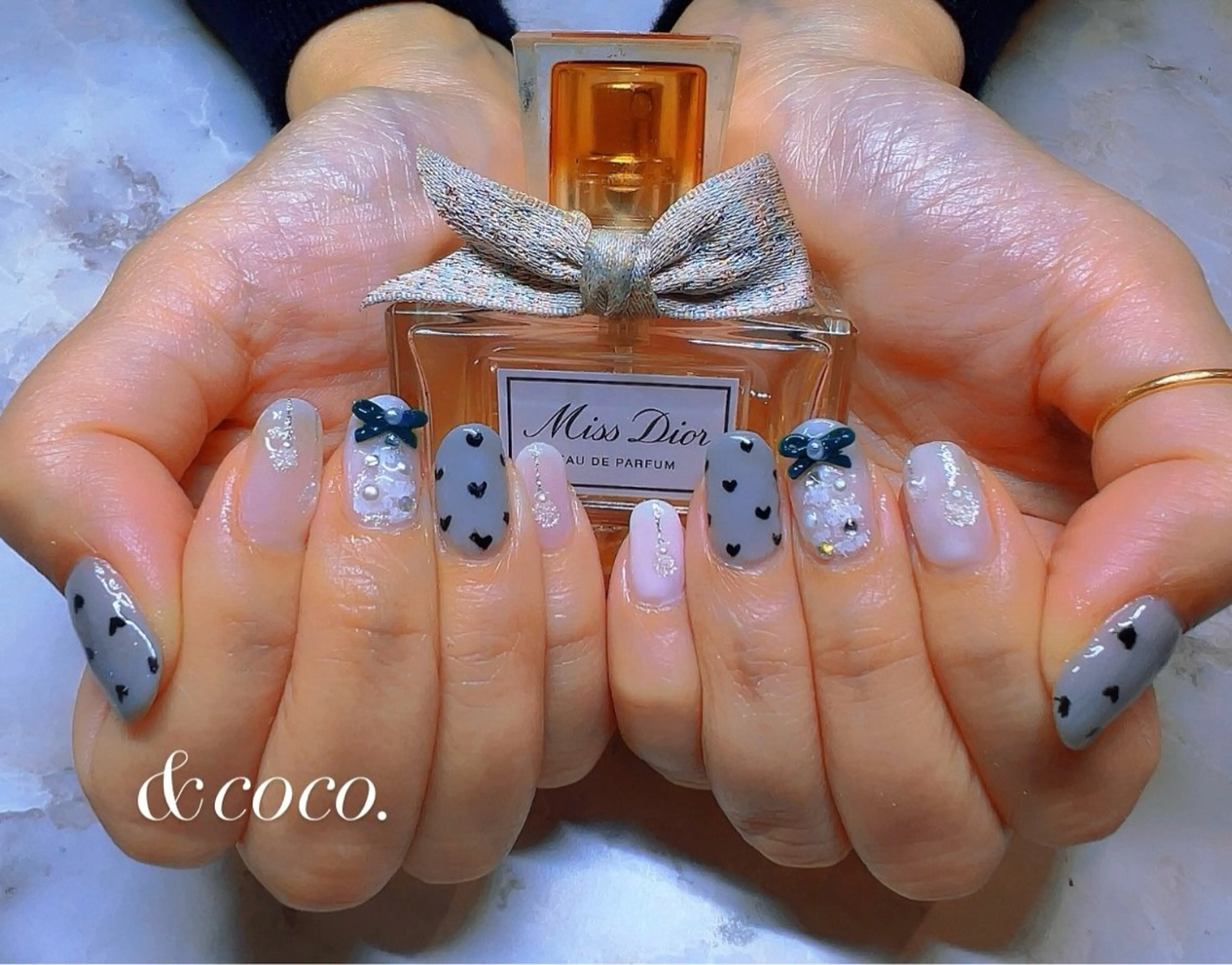 ネイル 冬ネイル クリスマス ハンドネイル ＆coco.所属・＆ coco.のネイルデザイン