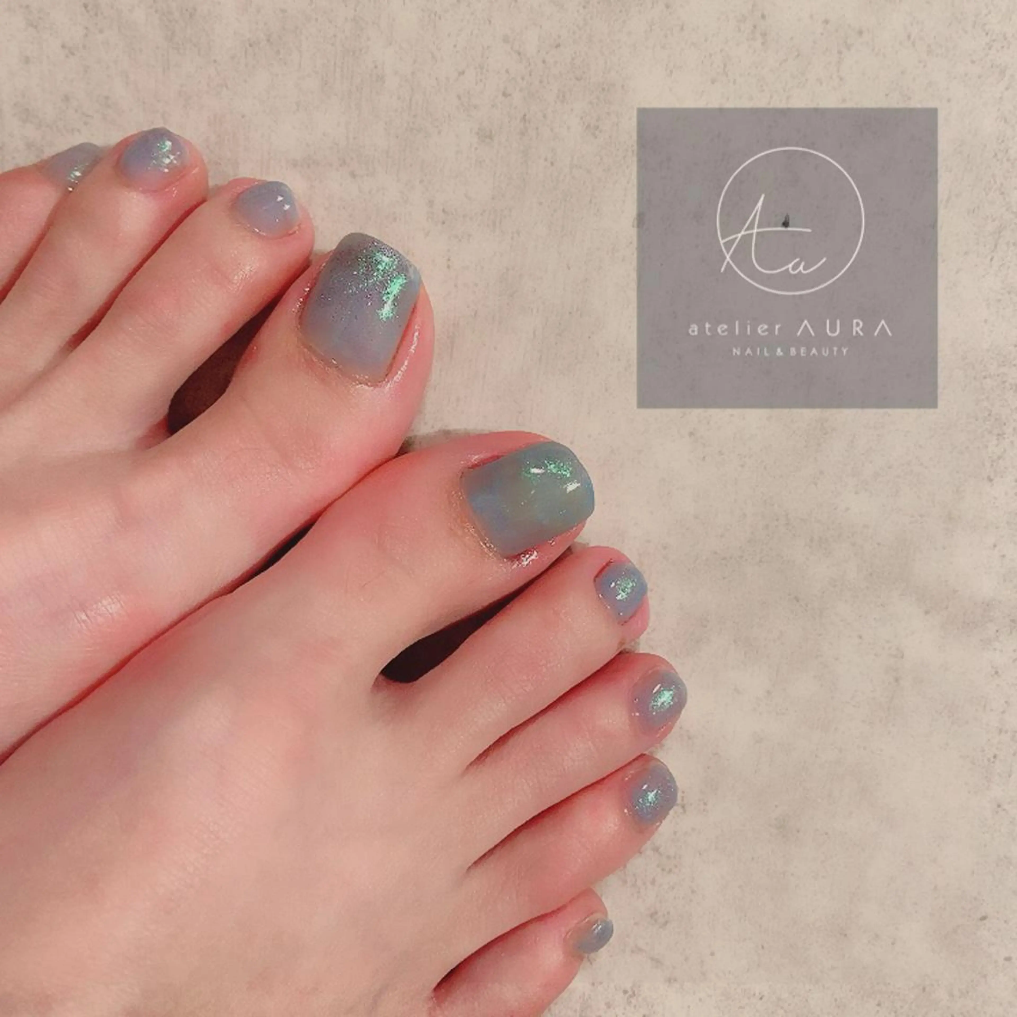 ネイル atelier AURA ｱﾄﾘｴ ｱｳﾗ所属・atelier AURAのネイルデザイン