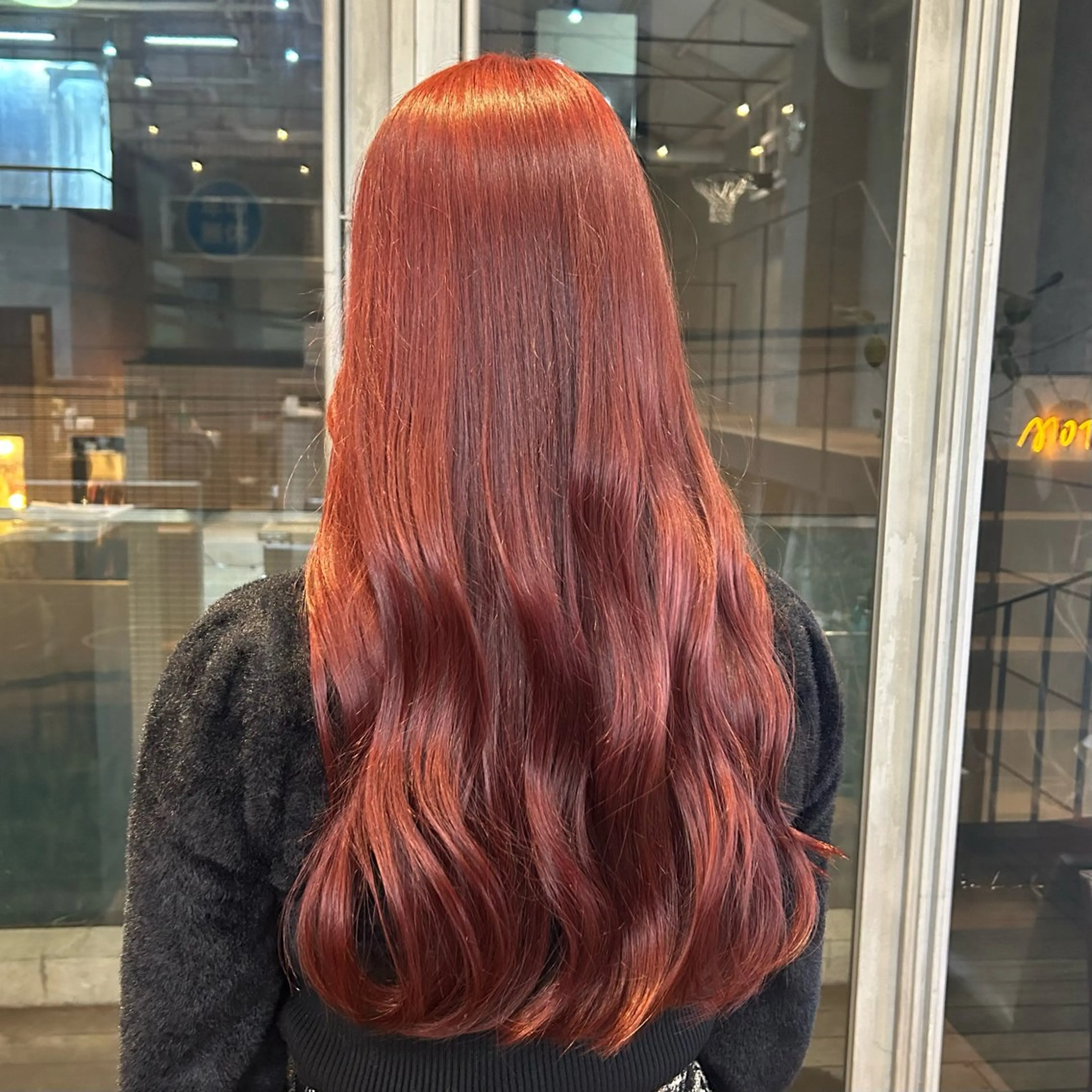 🩵ダブルカラー🩵(ブリーチ込み+カラー+1 step treatment)の写真