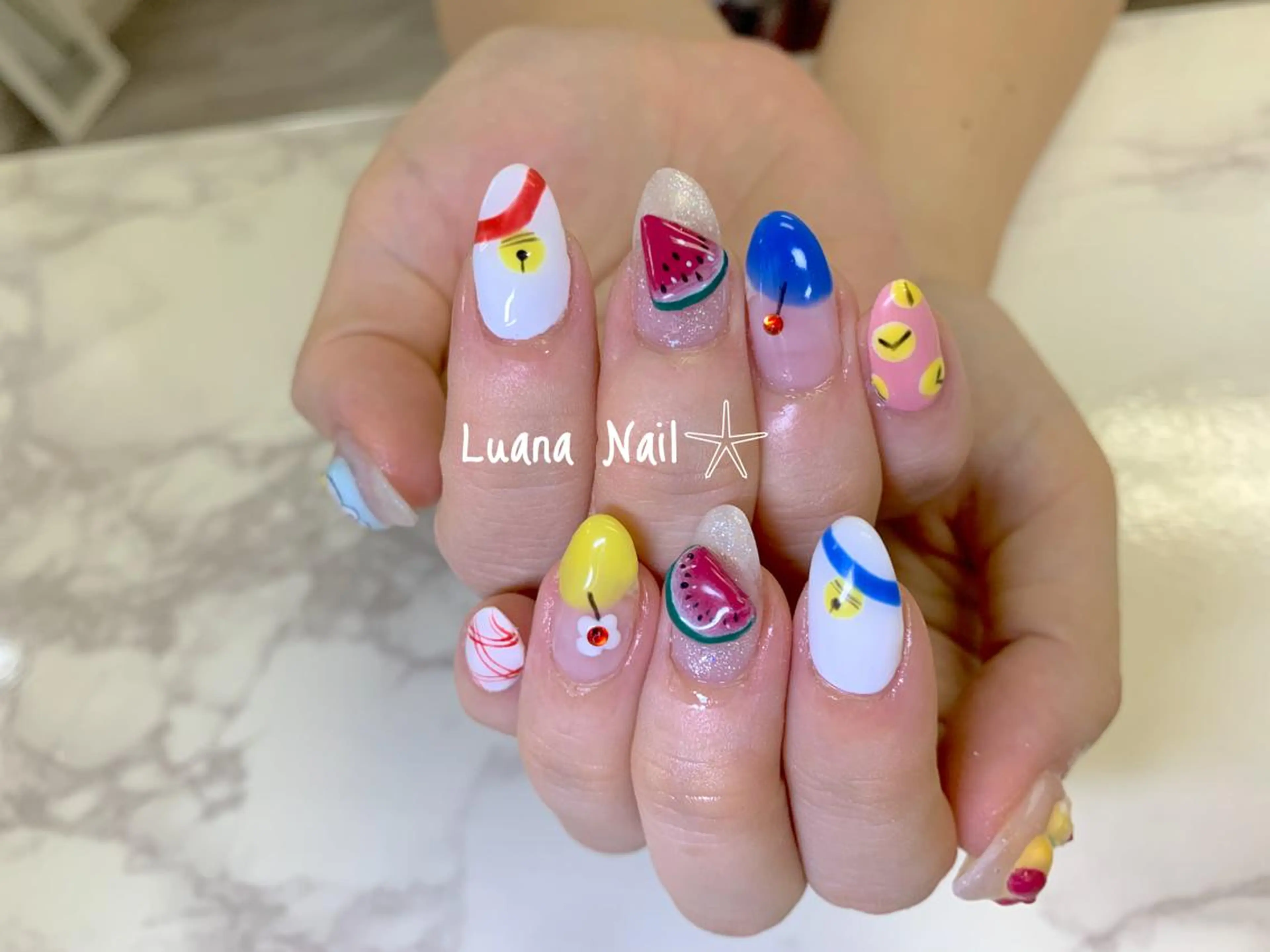 ネイル 持ち込み ハンドネイル BeauJu by Luana Nail所属・BeauJu by Luana Nailのネイルデザイン