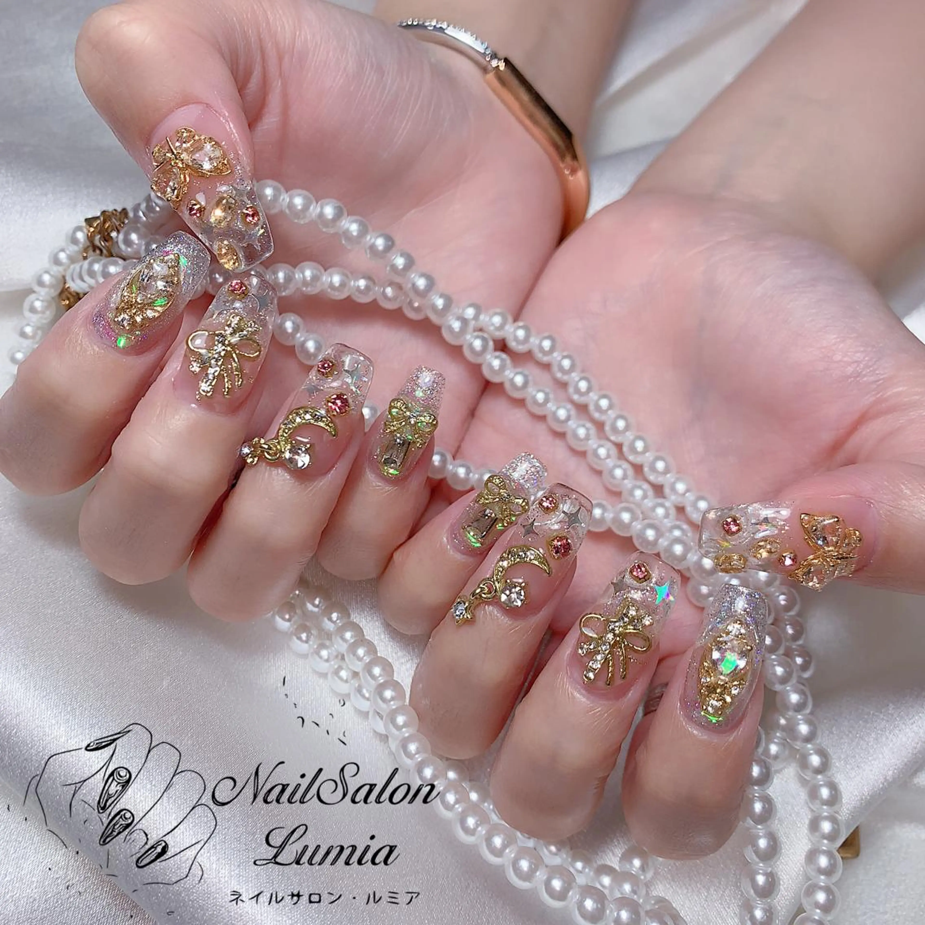 ネイル ハンドネイル ネイルサロン ルミア Lumia 店長のネイルデザイン
