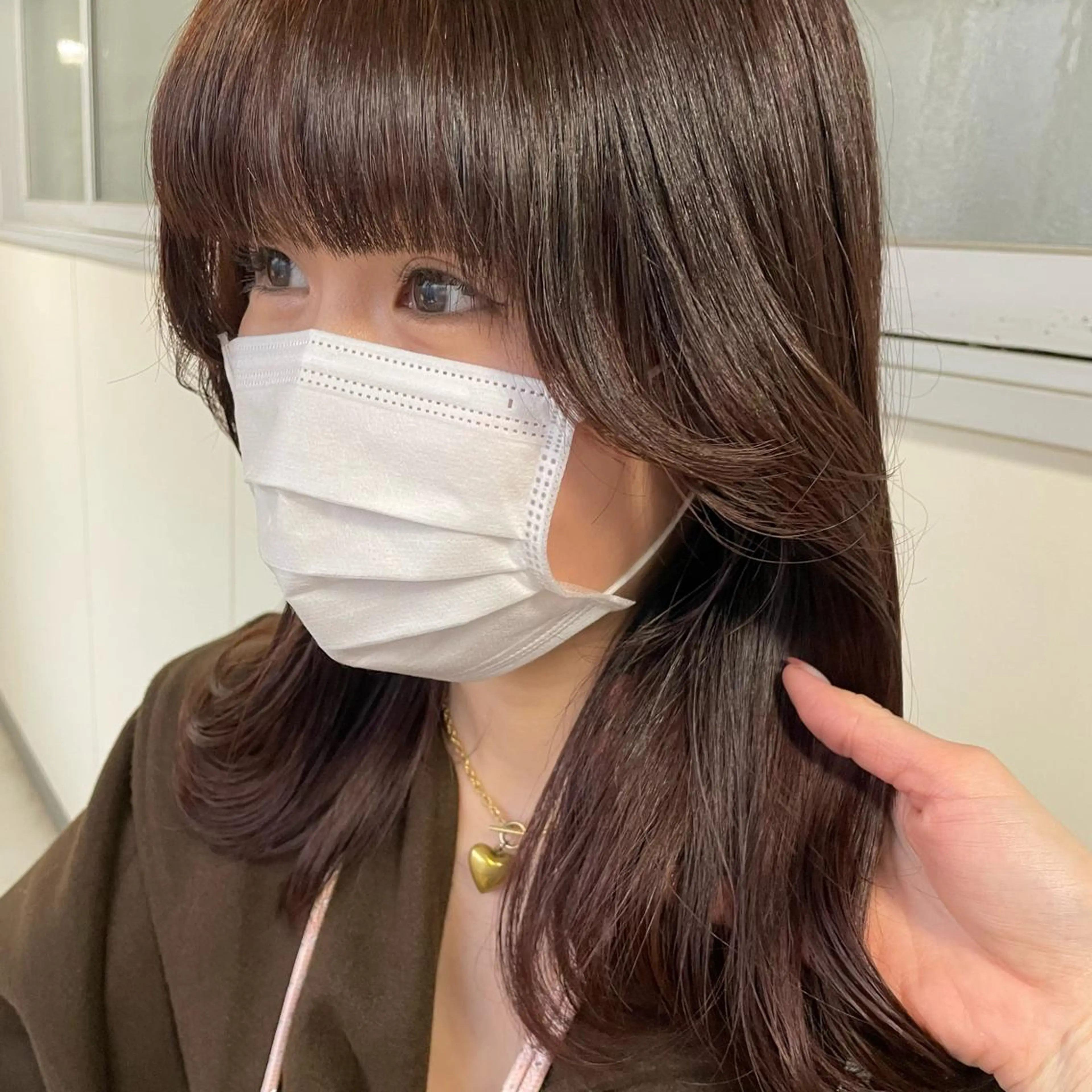 ロング カラー ヘアアレンジ maoブリーチ無し 似合わせカラーのヘアスタイル