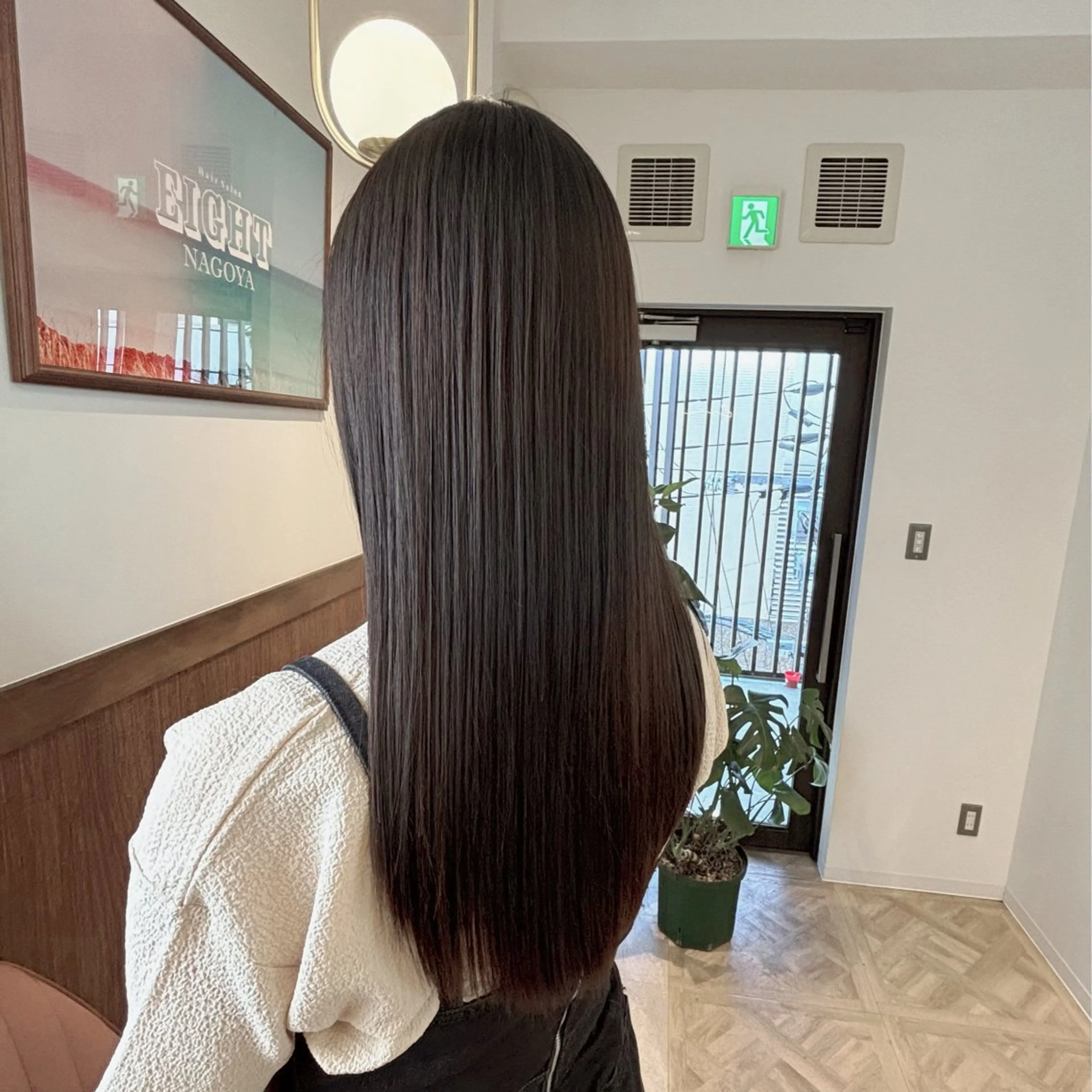 ロング 縮毛矯正 トリートメント カット 縮毛矯正 miku☁️レイヤー まろやかカラー 名駅のヘアスタイル