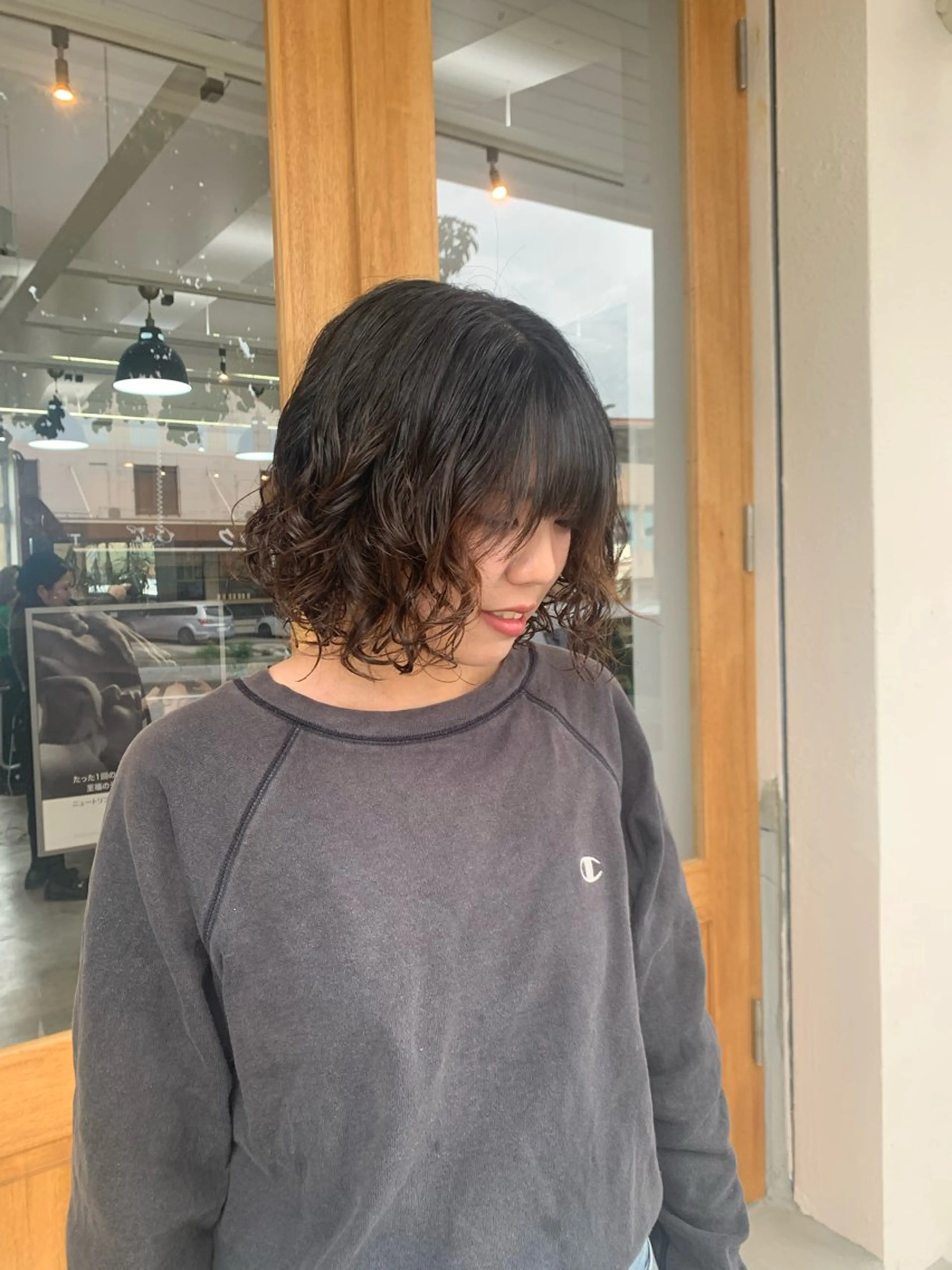 パーマ Niina→ anan AVEDAのヘアスタイル