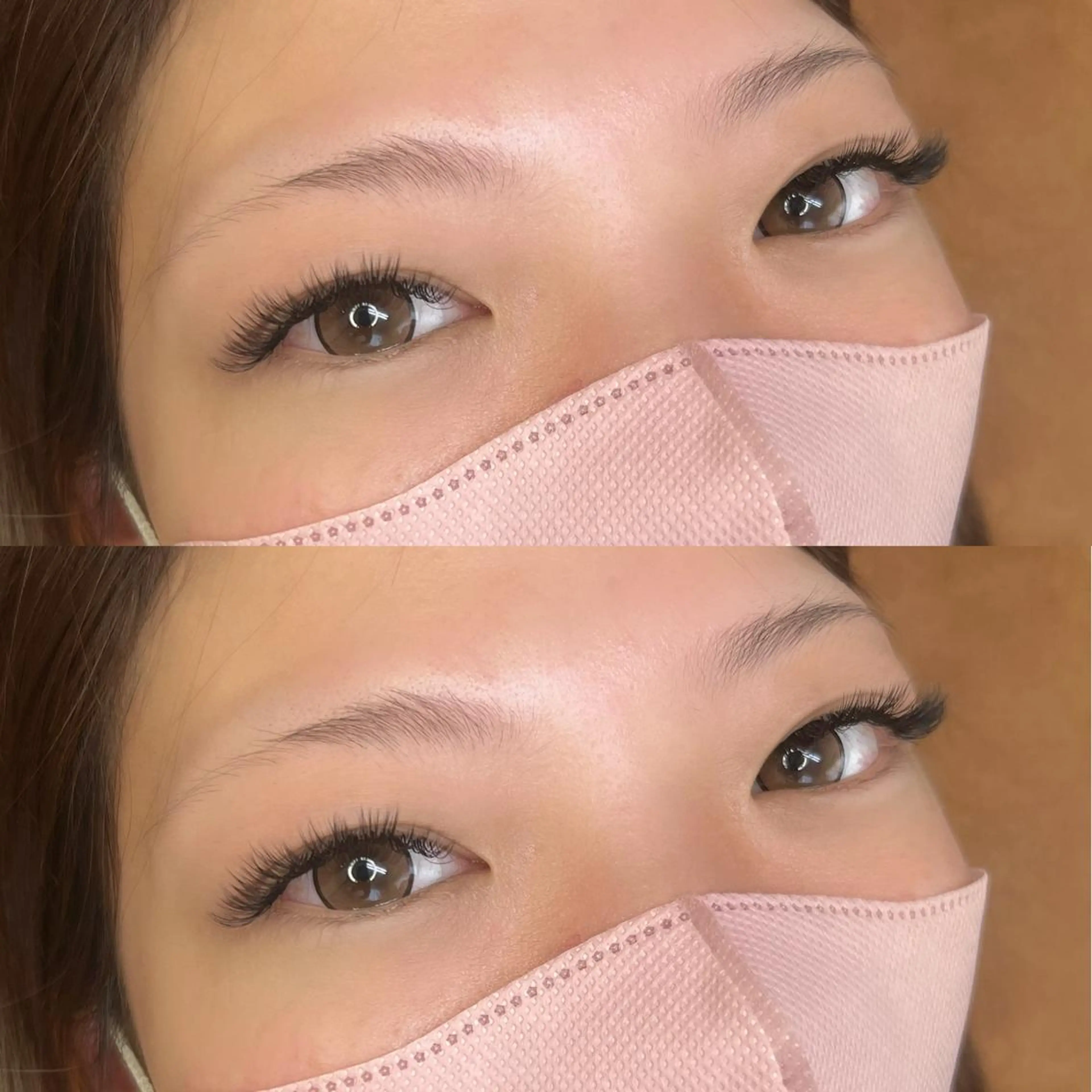 マツエク・マツパ 付け放題 バインドロック 望月 菜奈のマツエク・マツパデザイン