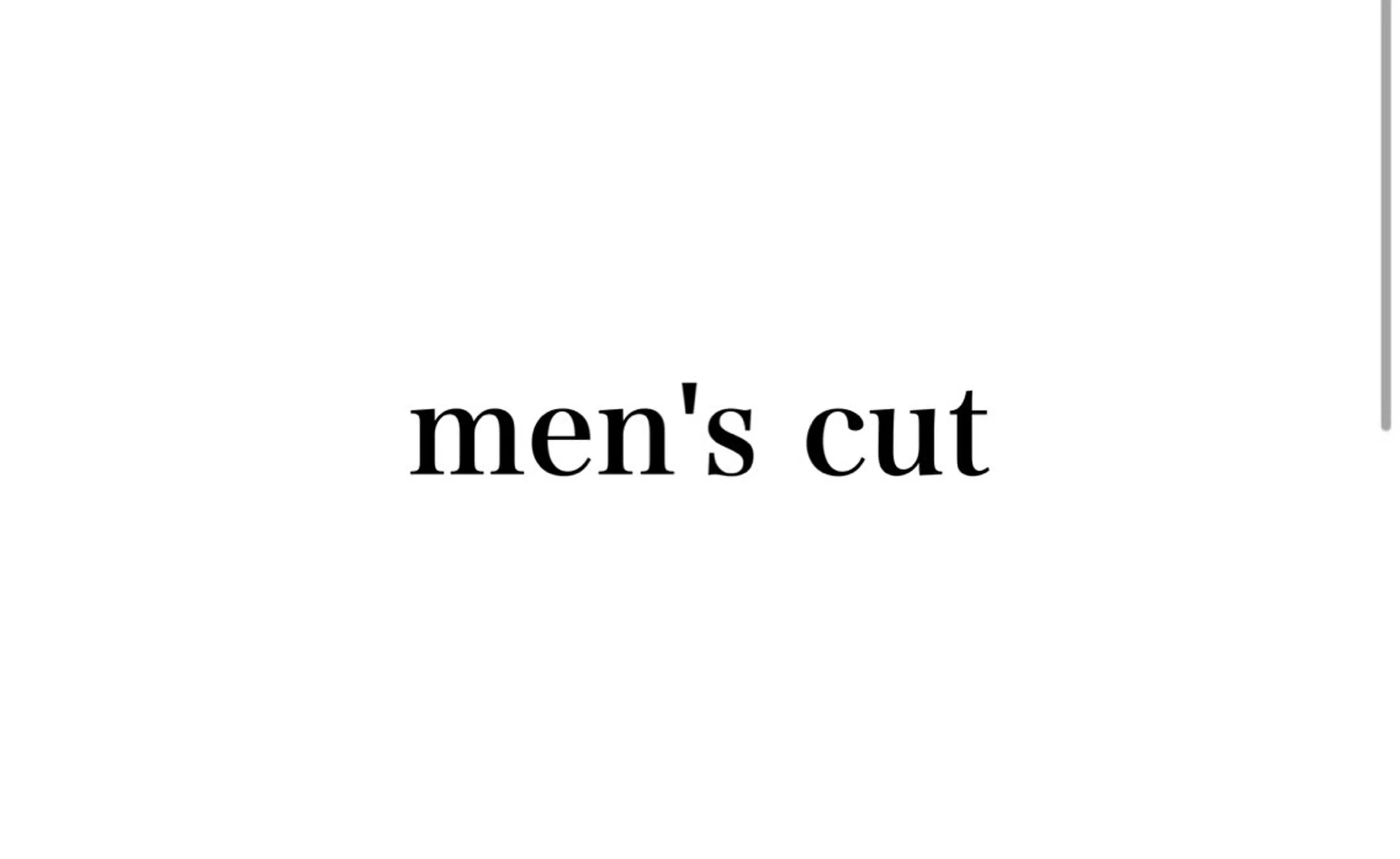 カット magic  蒲生店所属・メンズサロン リョウタのヘアスタイル