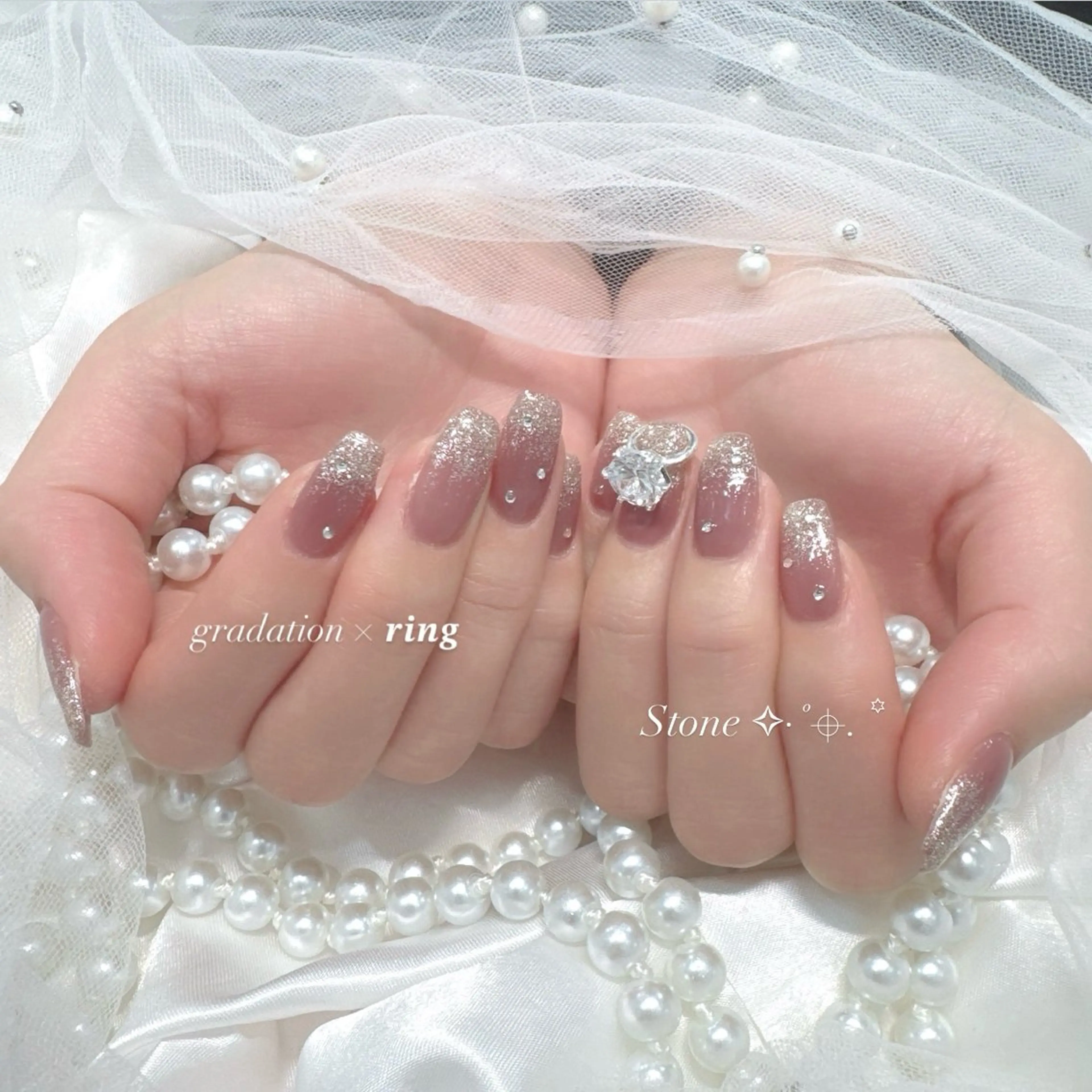 ౨ৎ༝⁺オフなし໒꒱ིྀ マグネット/フラッシュ/フレンチ/マット/オーロラ/ミラー 75minの写真