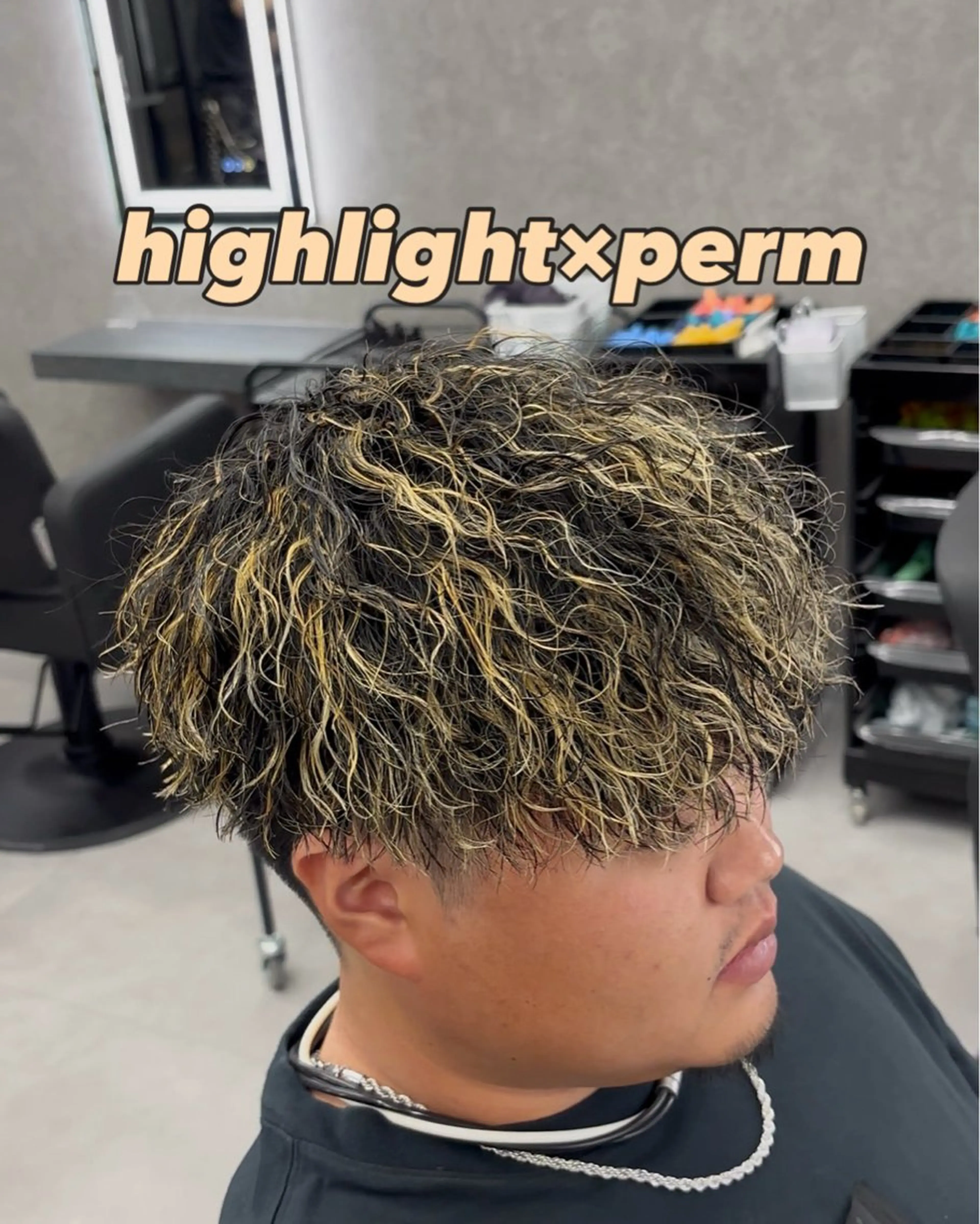 メンズ メンズハイライト ヘアカラー 田村 丈晴/カラー/パーマのヘアスタイル