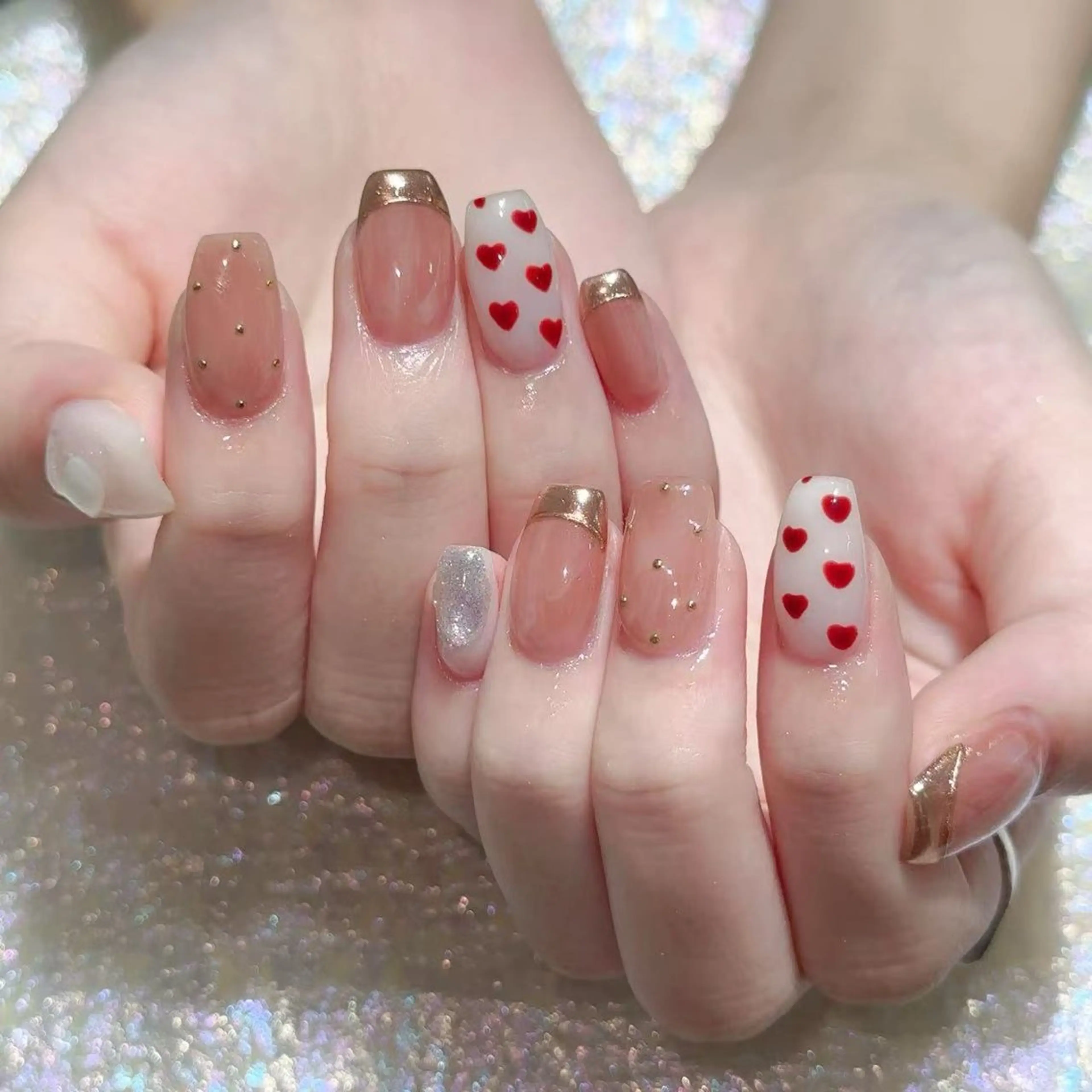 ネイル ハンドネイル Queens マオのネイルデザイン