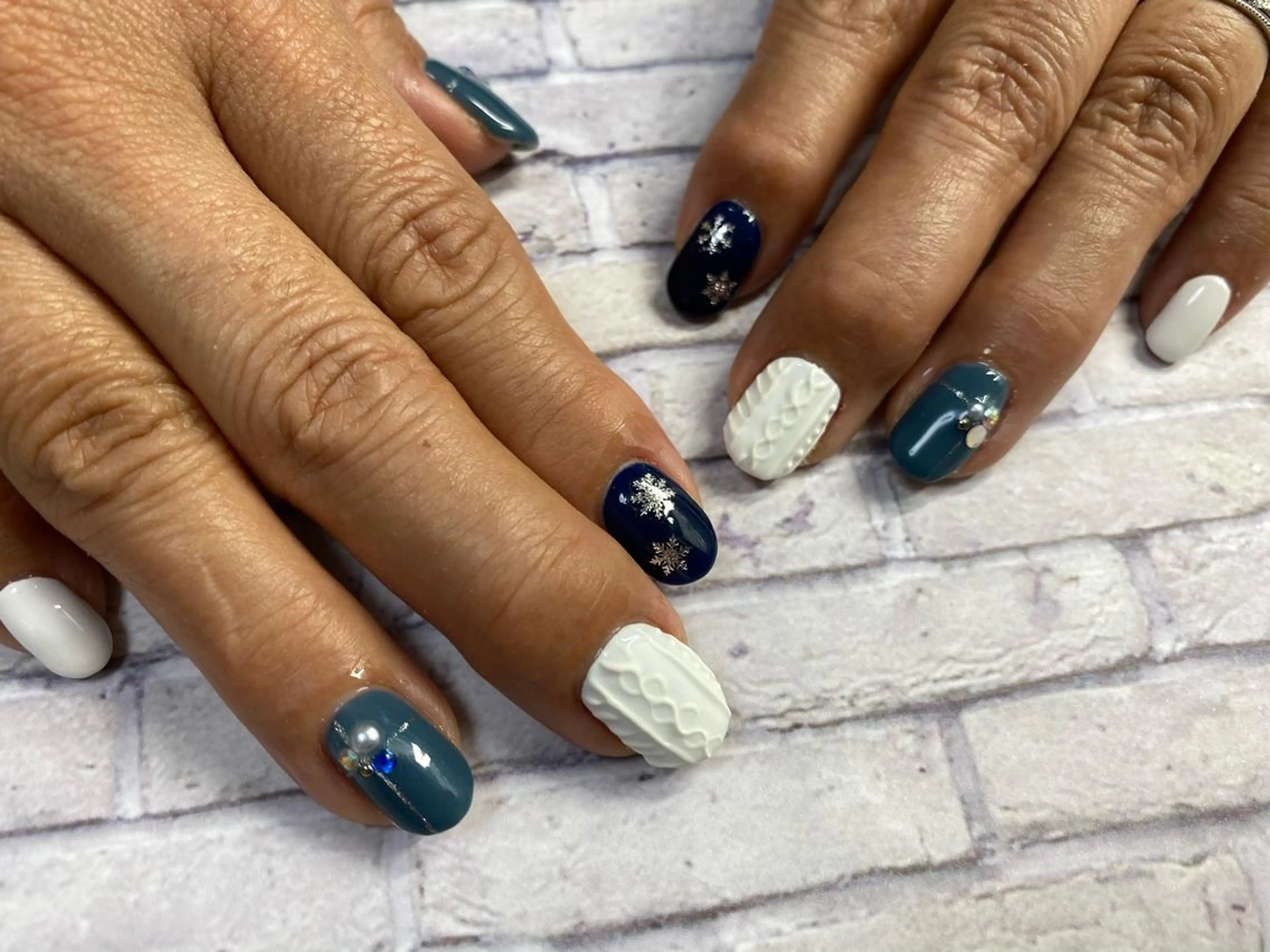 ネイル ハンドネイル Mana‪ ‪·͜· ❤︎‬のネイルデザイン