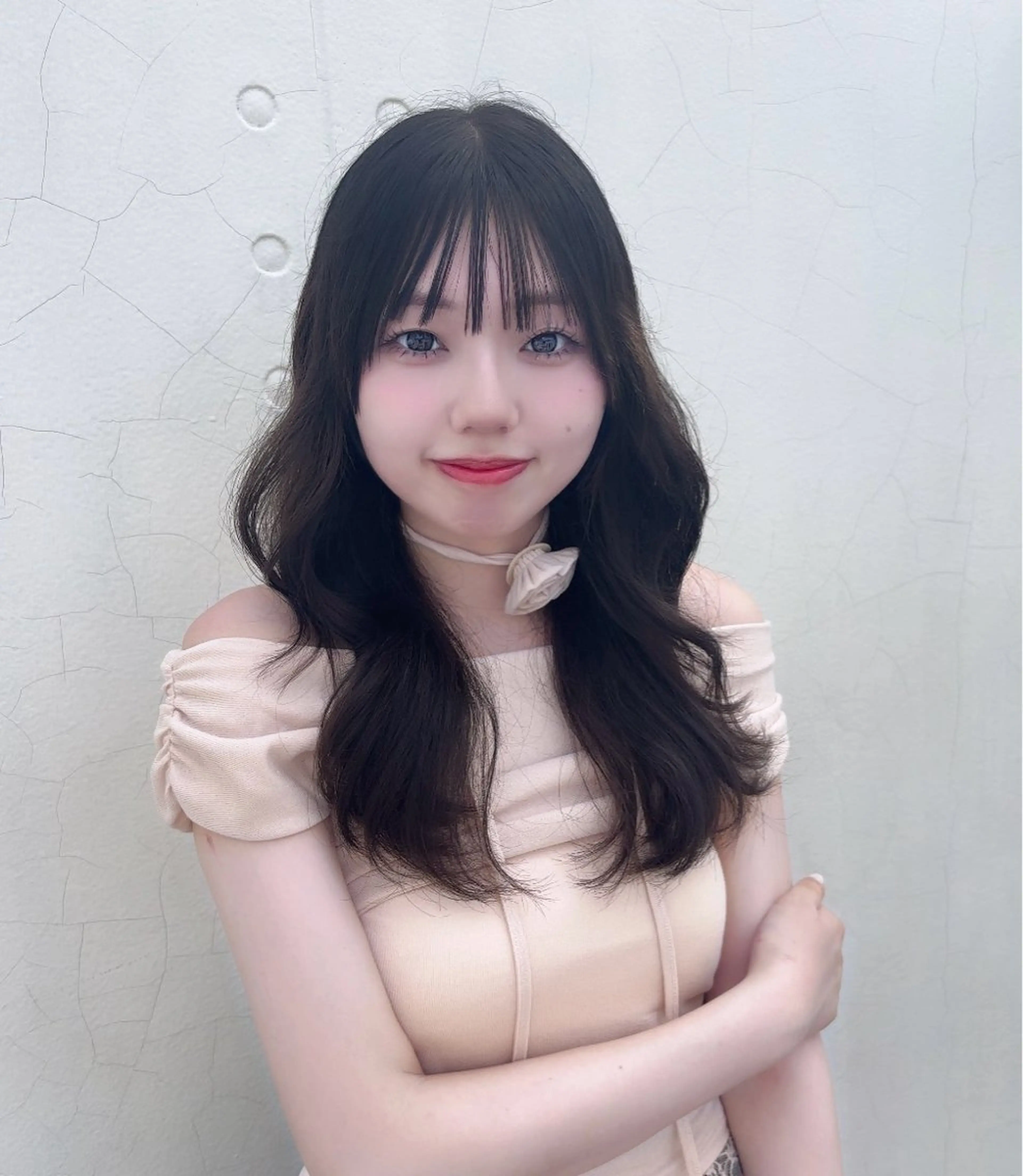 ロング カラー 桃瀬 綾音 カラーモデル募集中♡のヘアスタイル