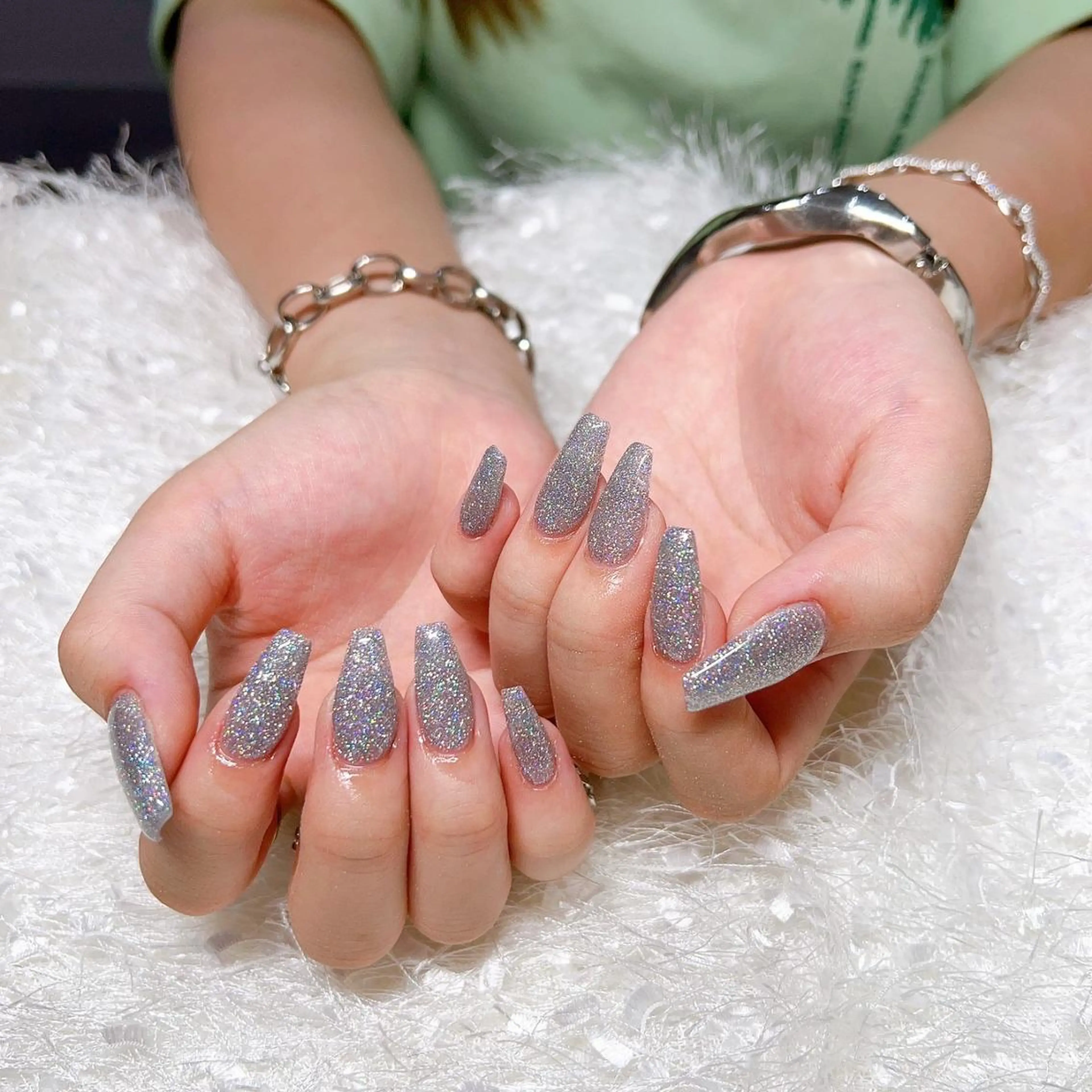 ネイル 長さ出し ジェルネイル グラデーション 韓国ネイル マグネットネイル ハンドネイル Nail&eye Belire 新宿のネイルデザイン