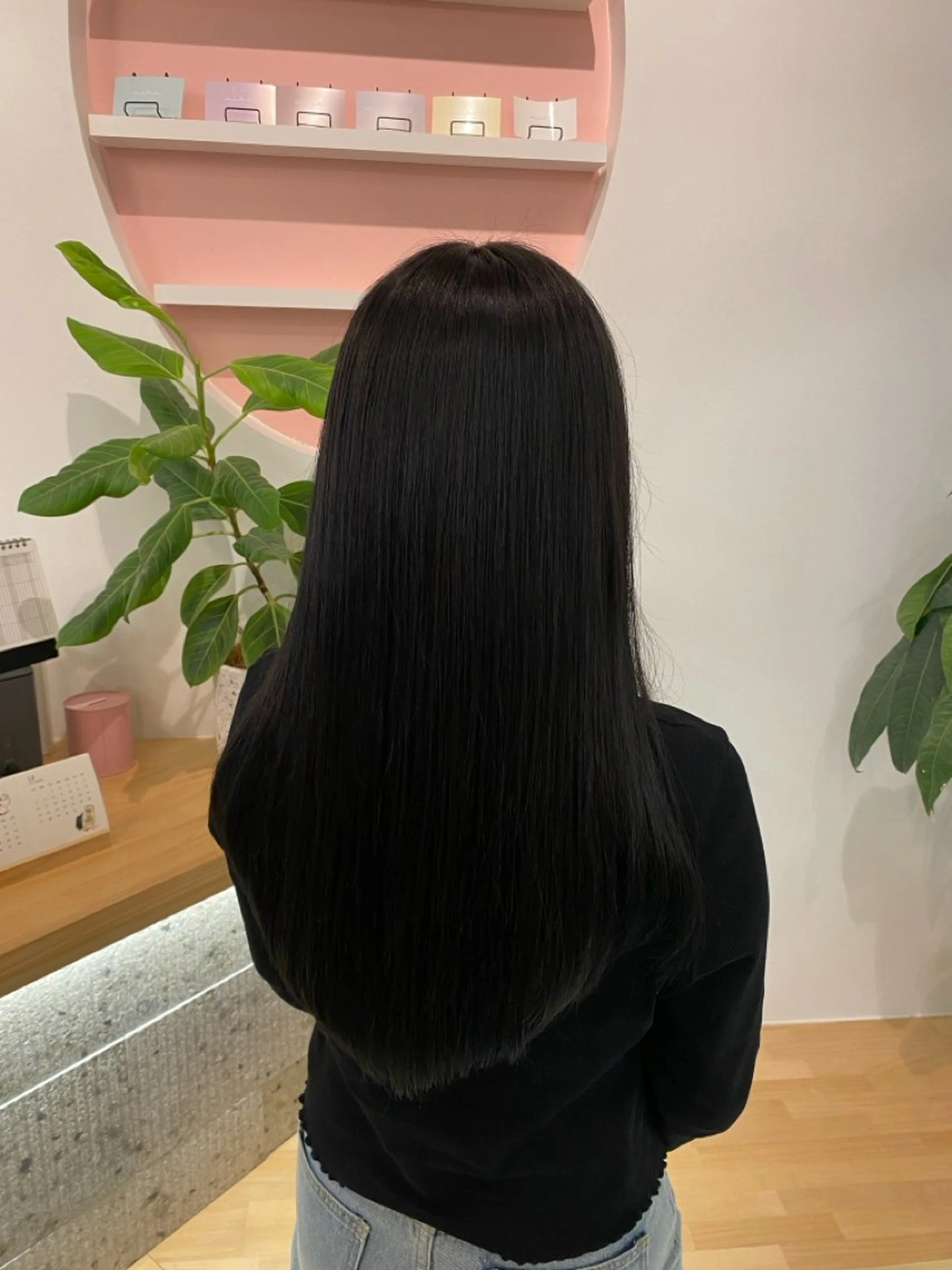 ロング 渡邉 由香のヘアスタイル