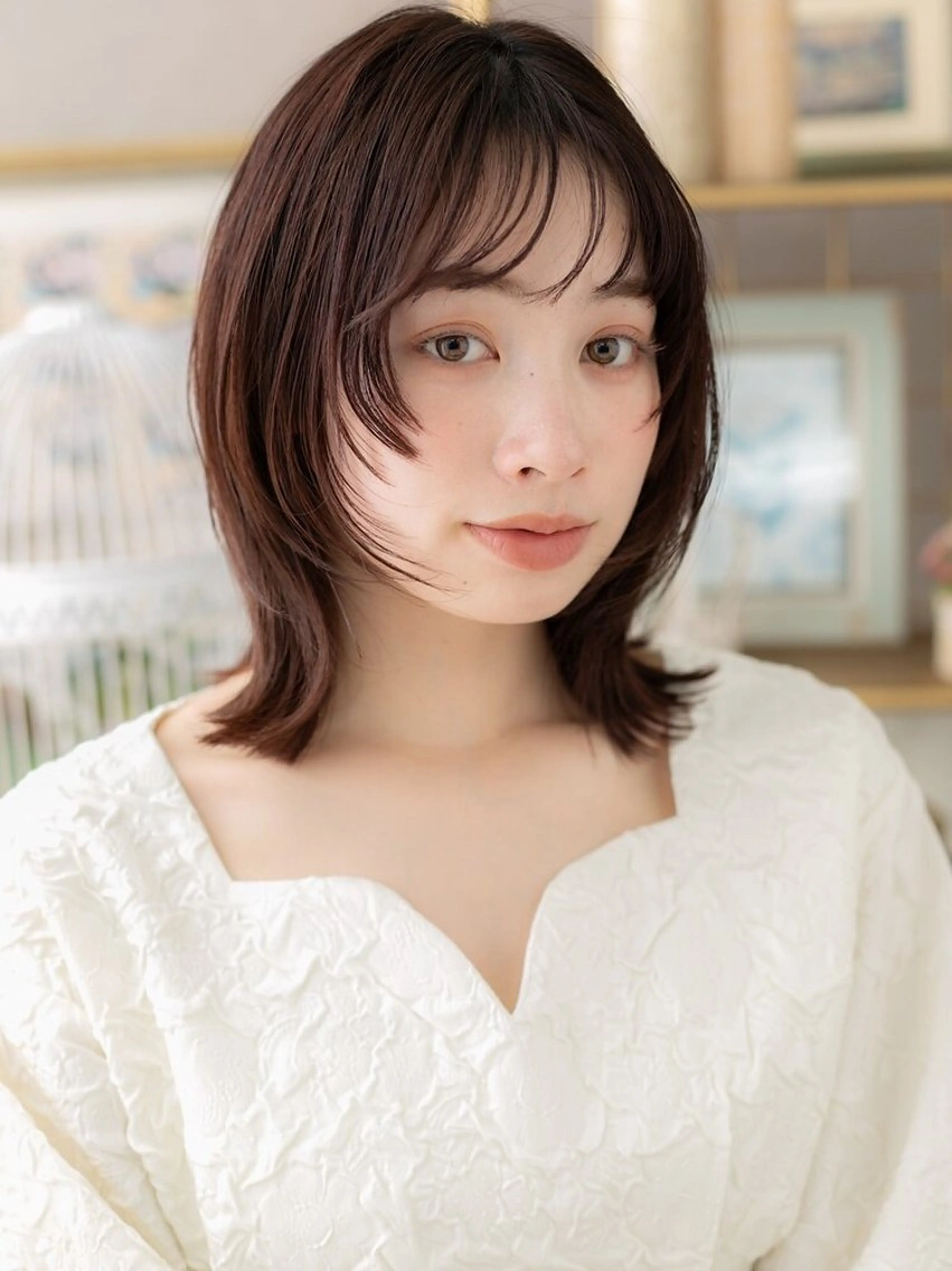 ミディアム 田畑 舞柚のヘアスタイル