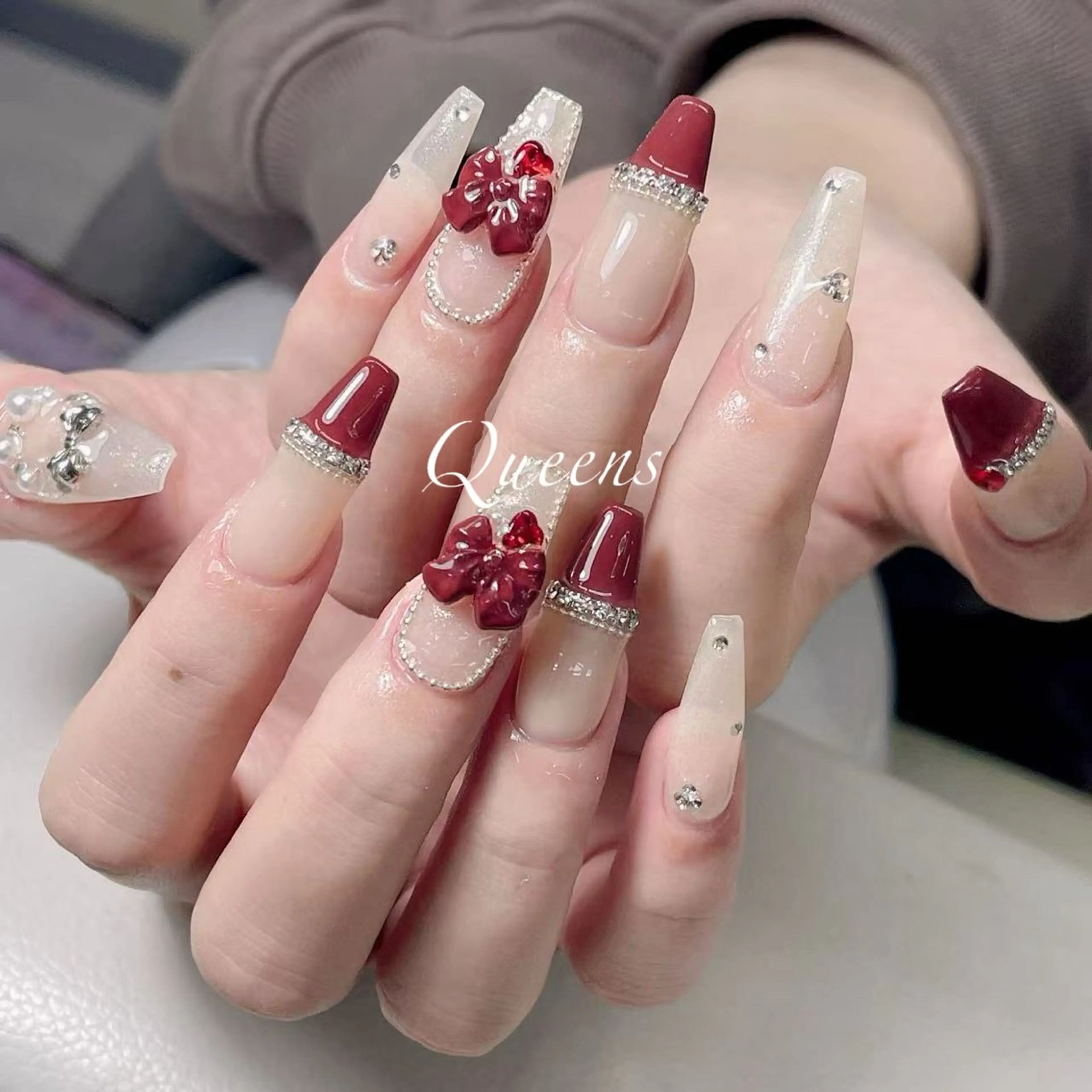 ネイル ハンドネイル Queens マオのネイルデザイン