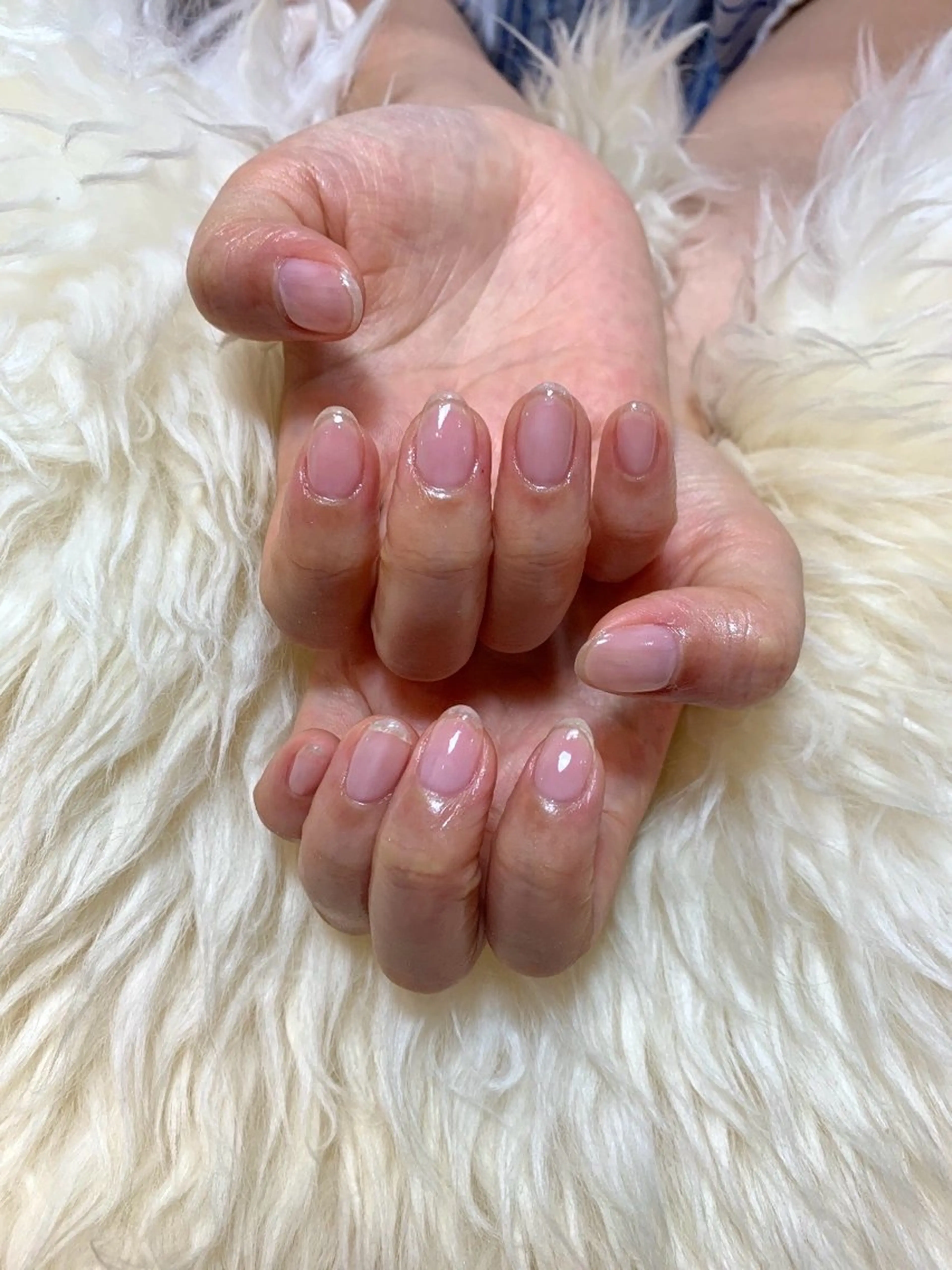 【オフ、ケア込み・Hand】クリアジェルの写真