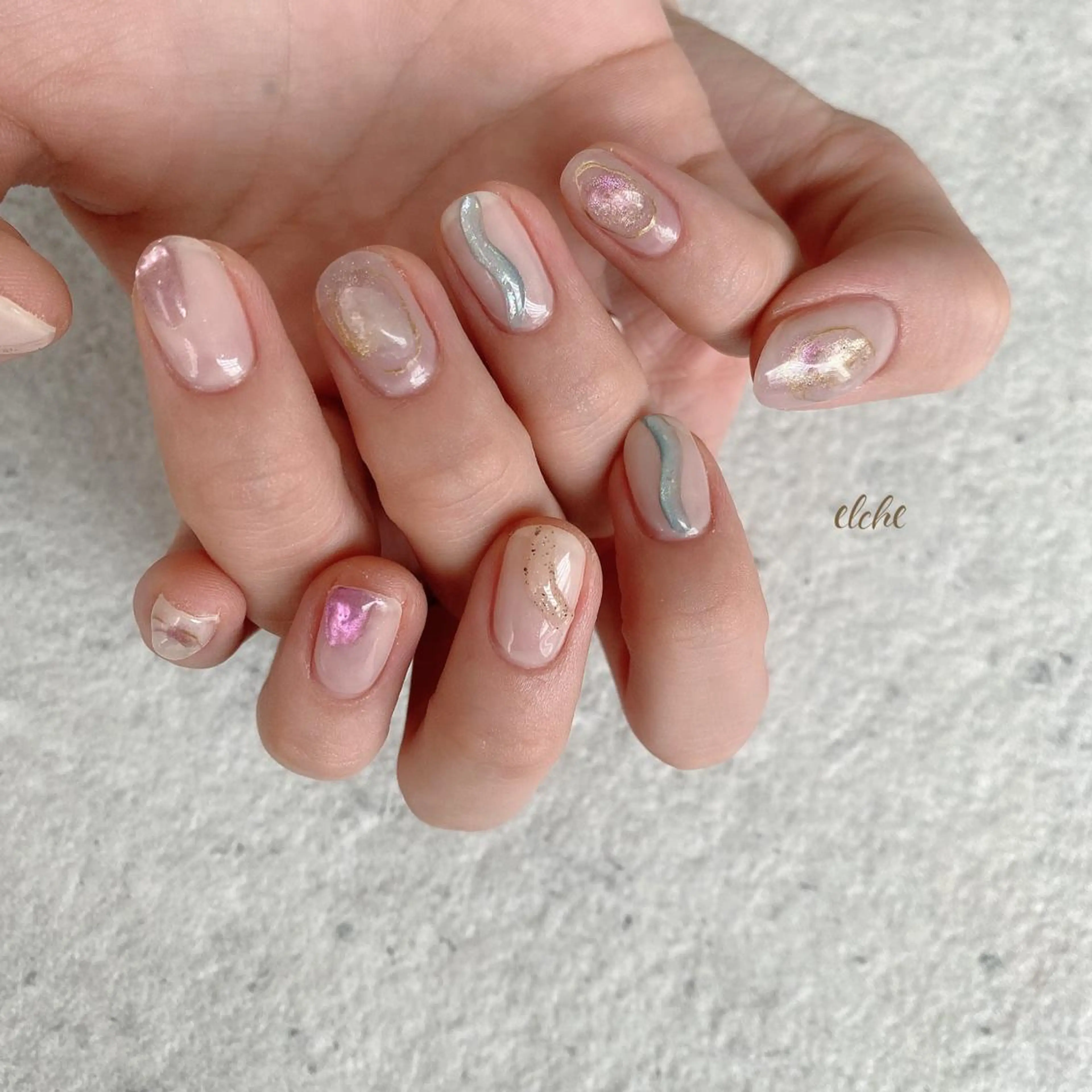 ネイル Rio 𓍼のネイルデザイン