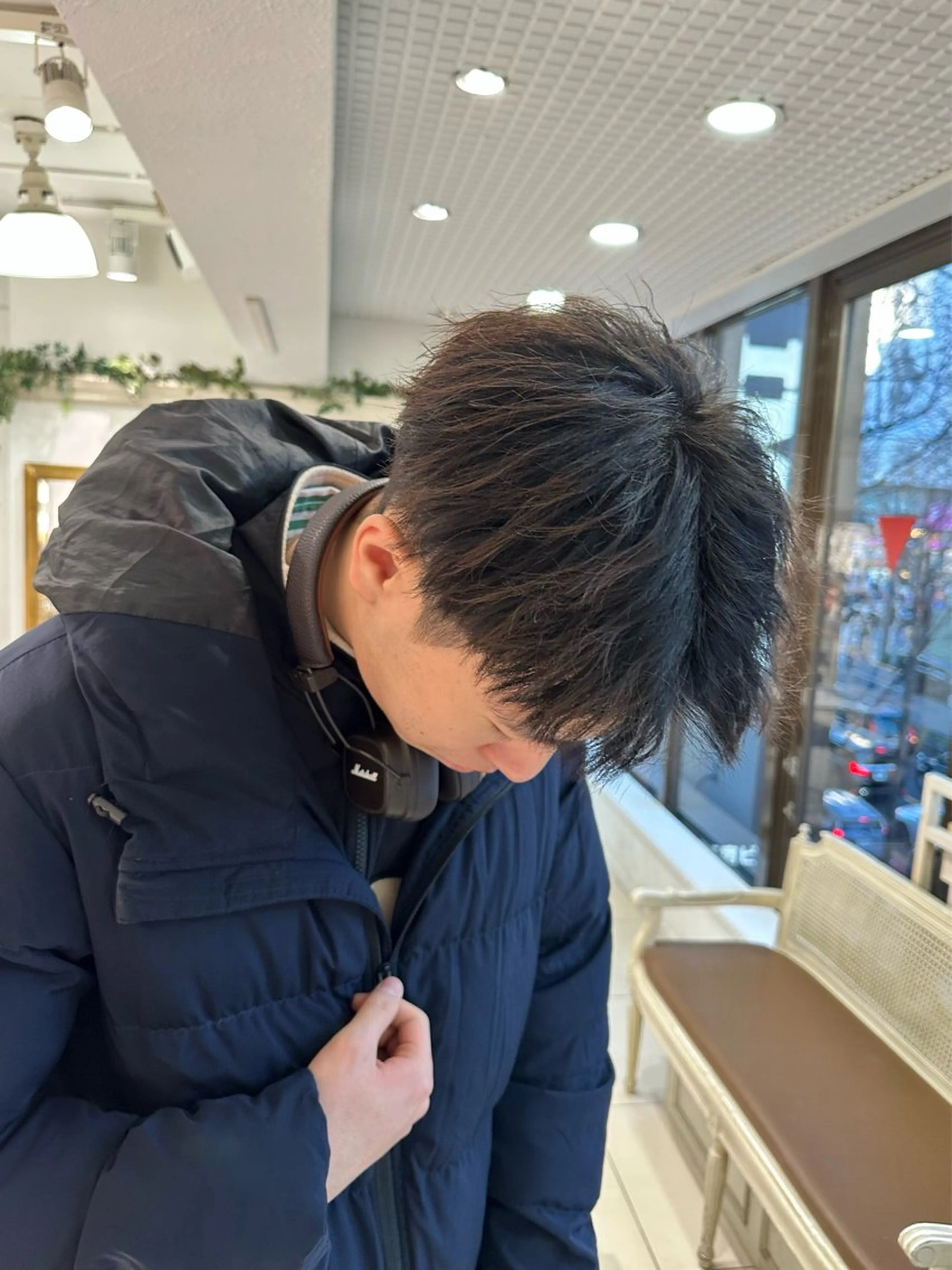 メンズ SALOWIN渋谷caldo店B1所属・岐津公太 メンズ縮毛矯正のプロのヘアスタイル