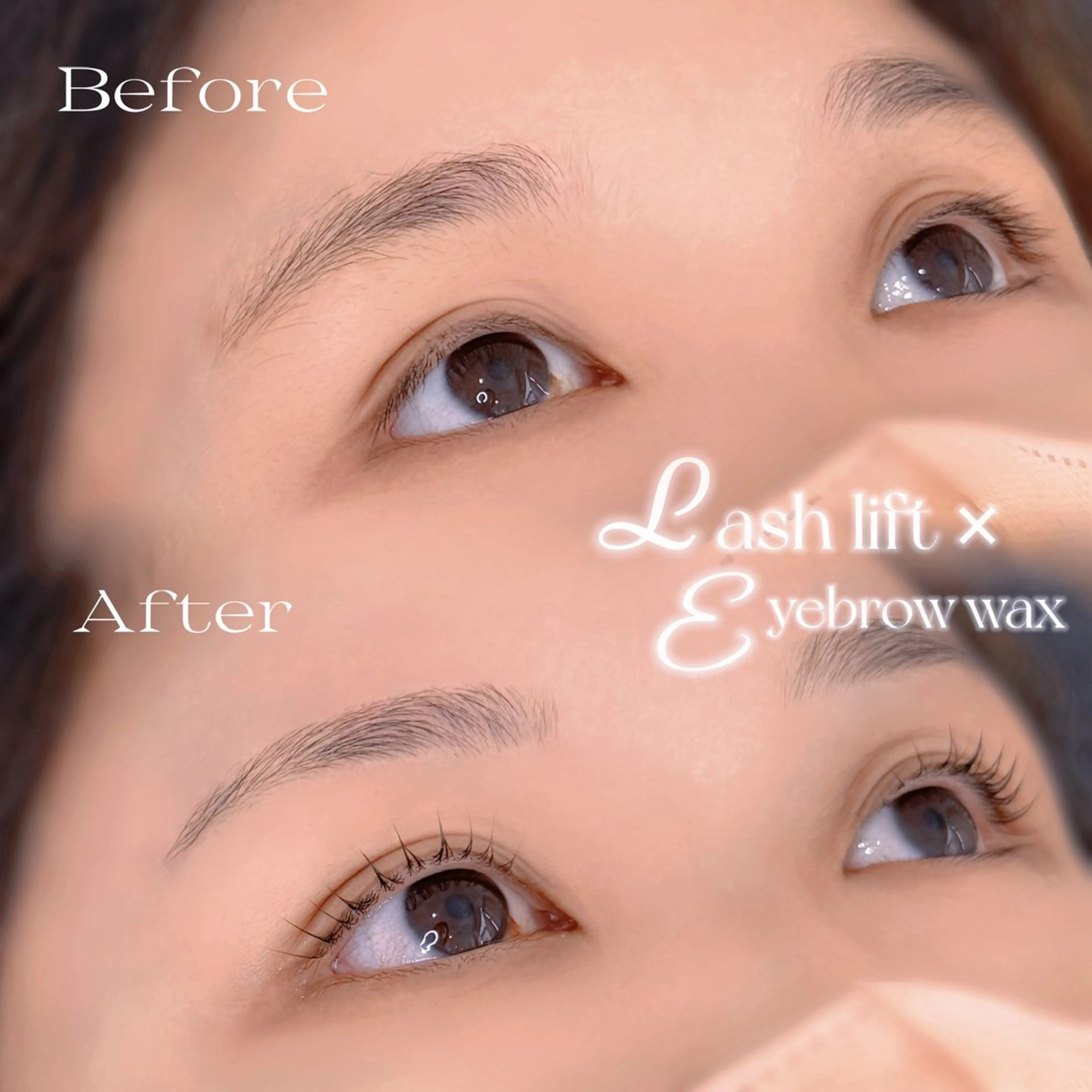 🩶set menu🩶ラッシュリフト+美眉スタイリングの写真