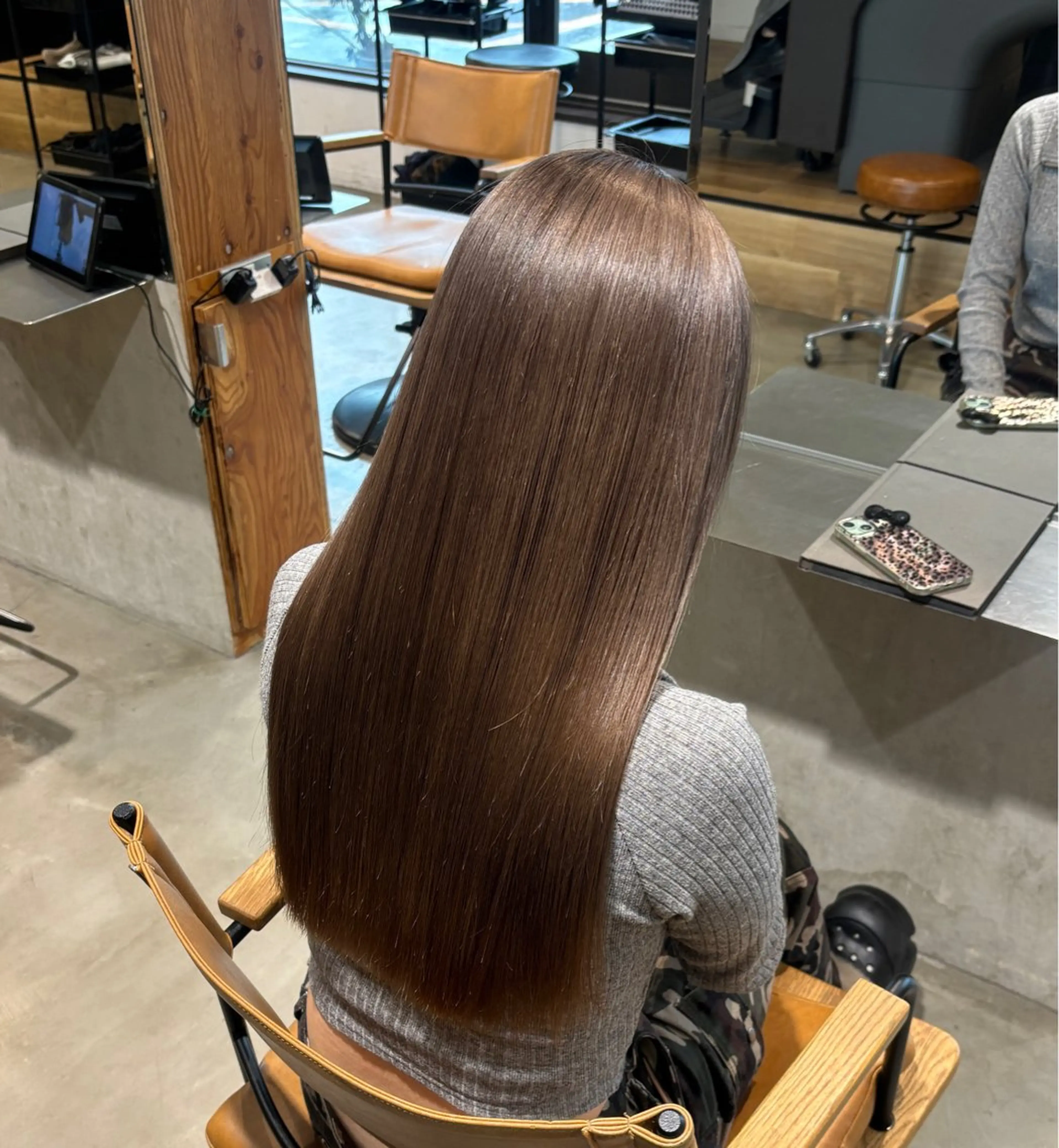 ロング カラー ベージュカラー ミルクティーベージュ tote. さくらのヘアスタイル