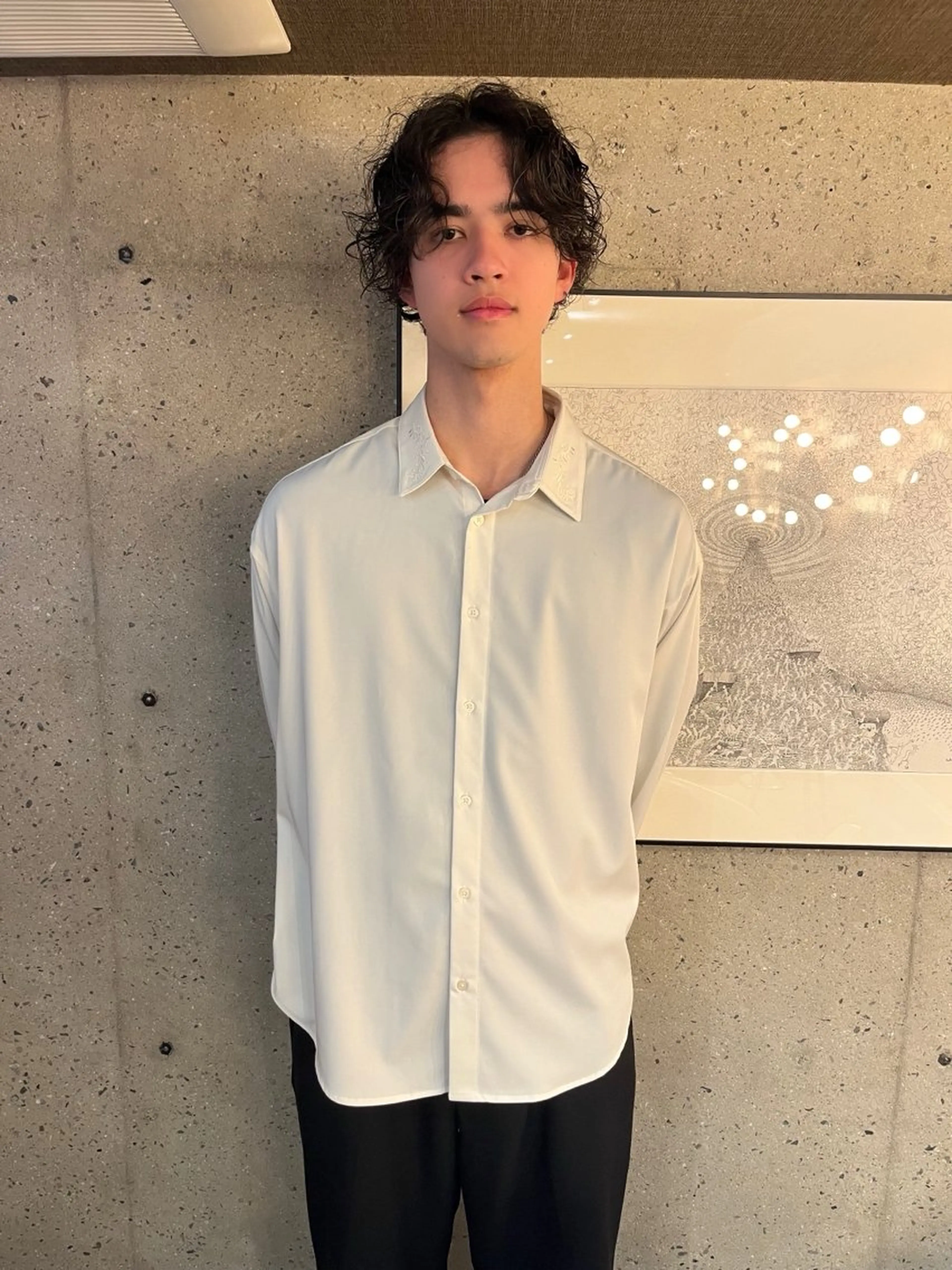 パーマ メンズ メンズカット【平尾 高宮】永井駿祐のヘアスタイル