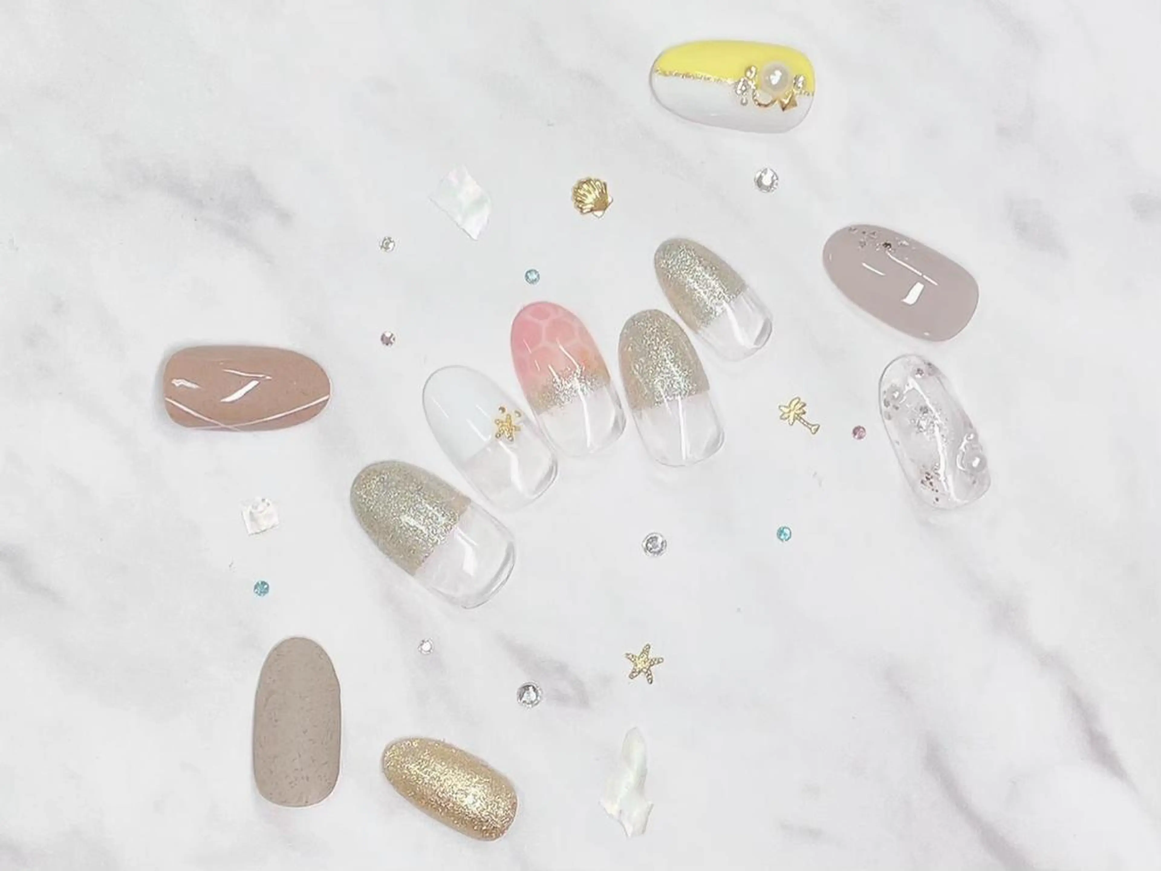 ネイル ハンドネイル 武蔵小金井⟡.· 🎀Ｙ🎀のネイルデザイン