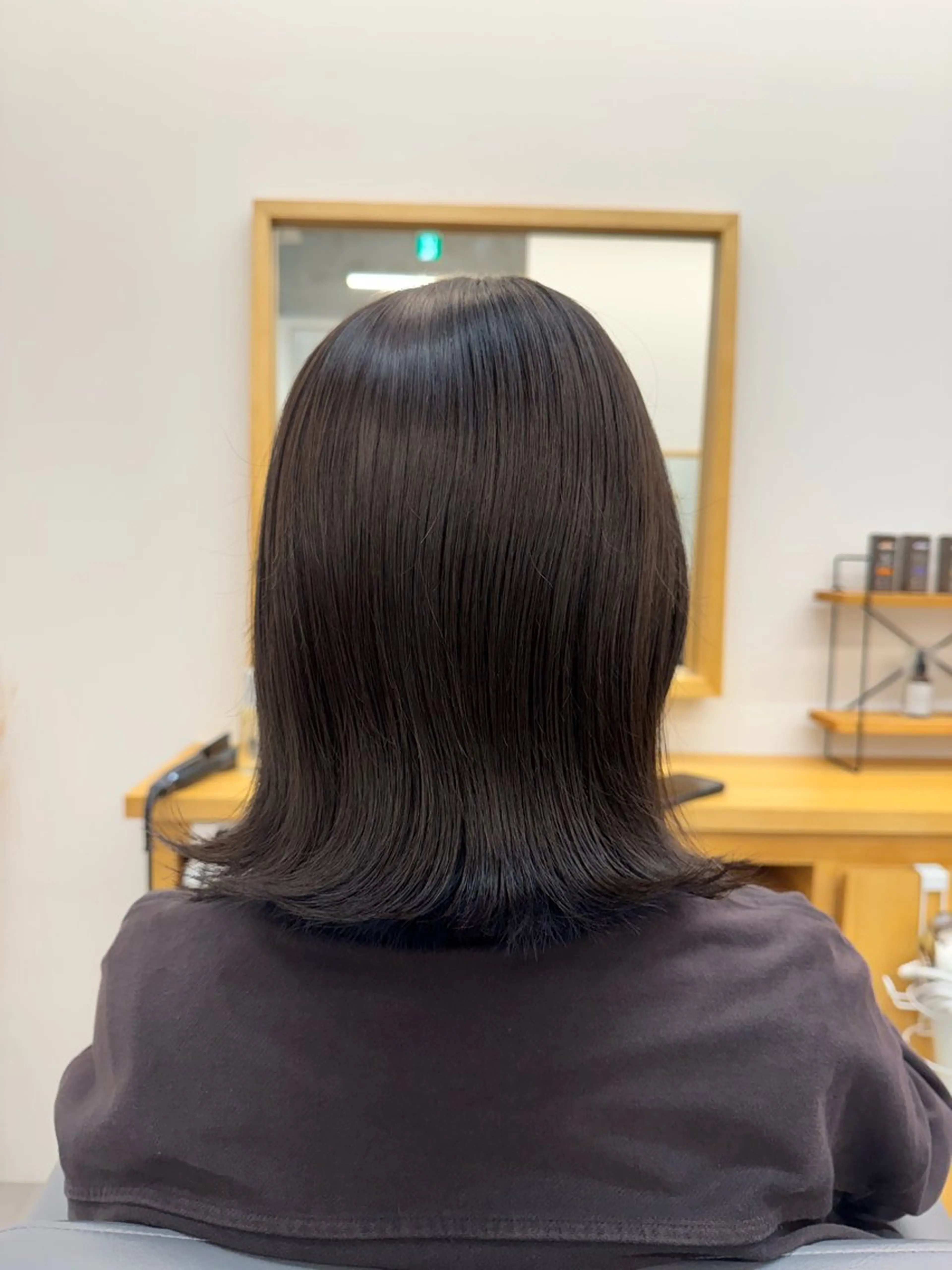 カラー うるツヤカラー💖 なるみももかのヘアスタイル