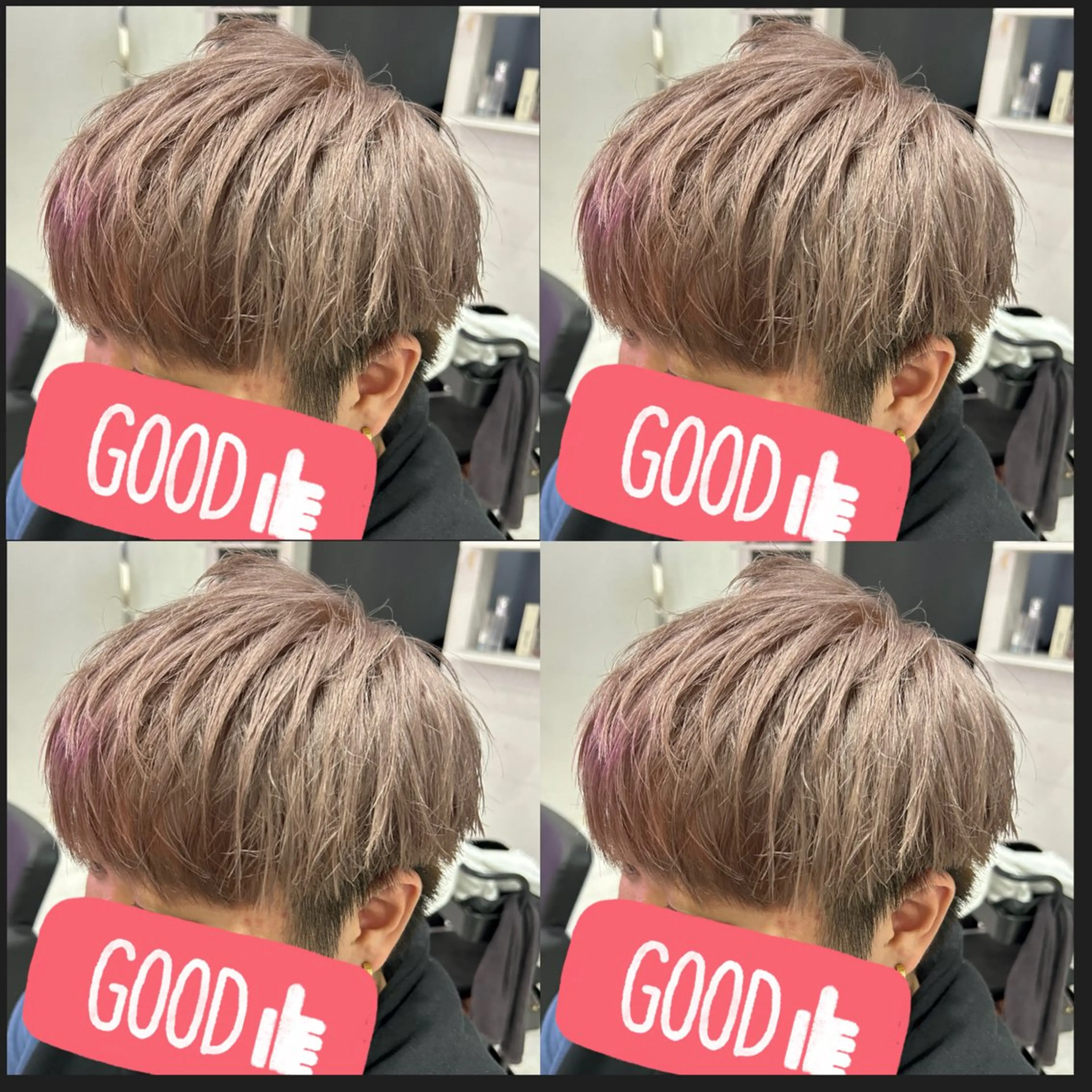 ショート カラー パーマ ヘアアレンジ メンズ 🔥メンズパーマ特 化🔥渡辺一翔🔥のヘアスタイル