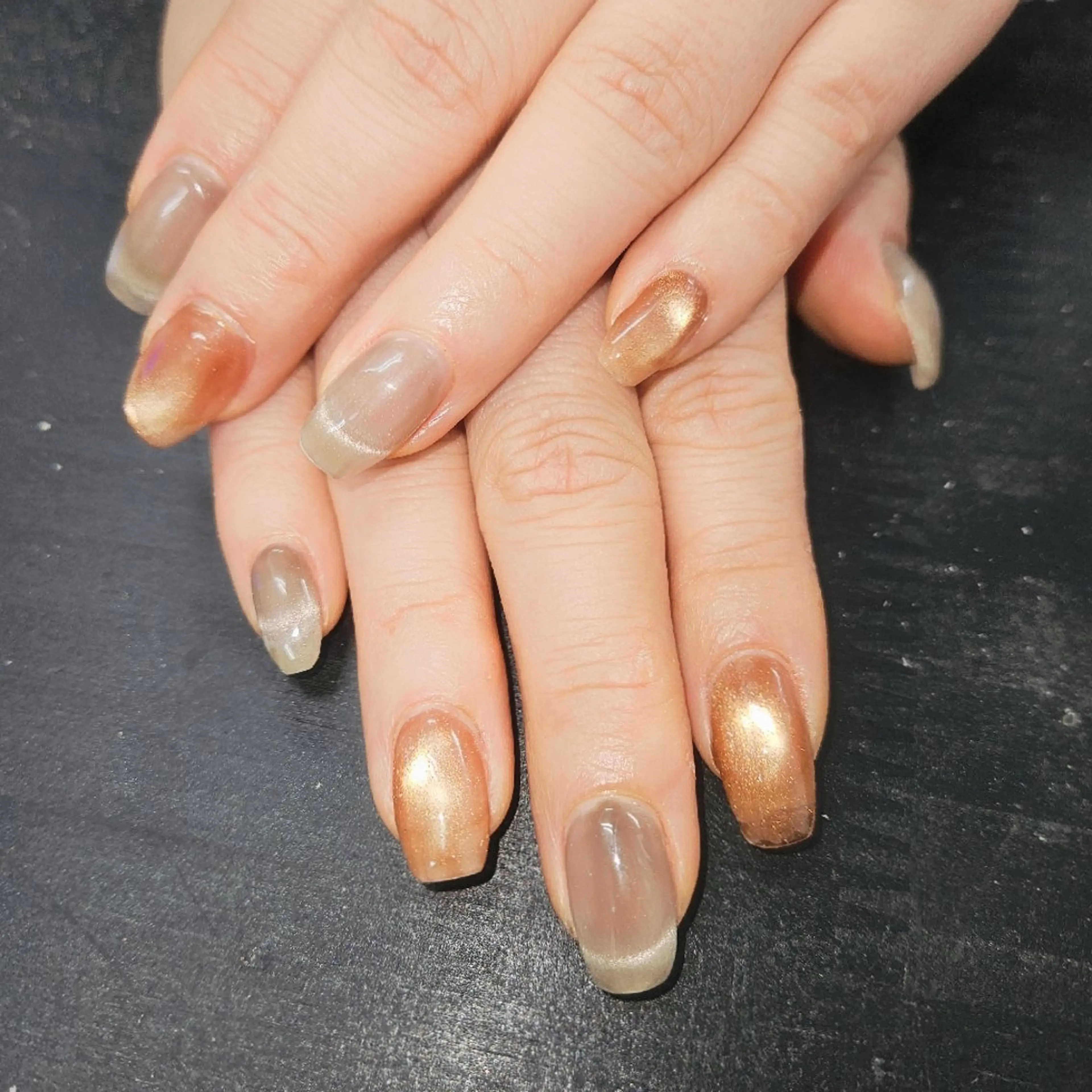 ネイル マグネットネイル 竹内 みやびのネイルデザイン