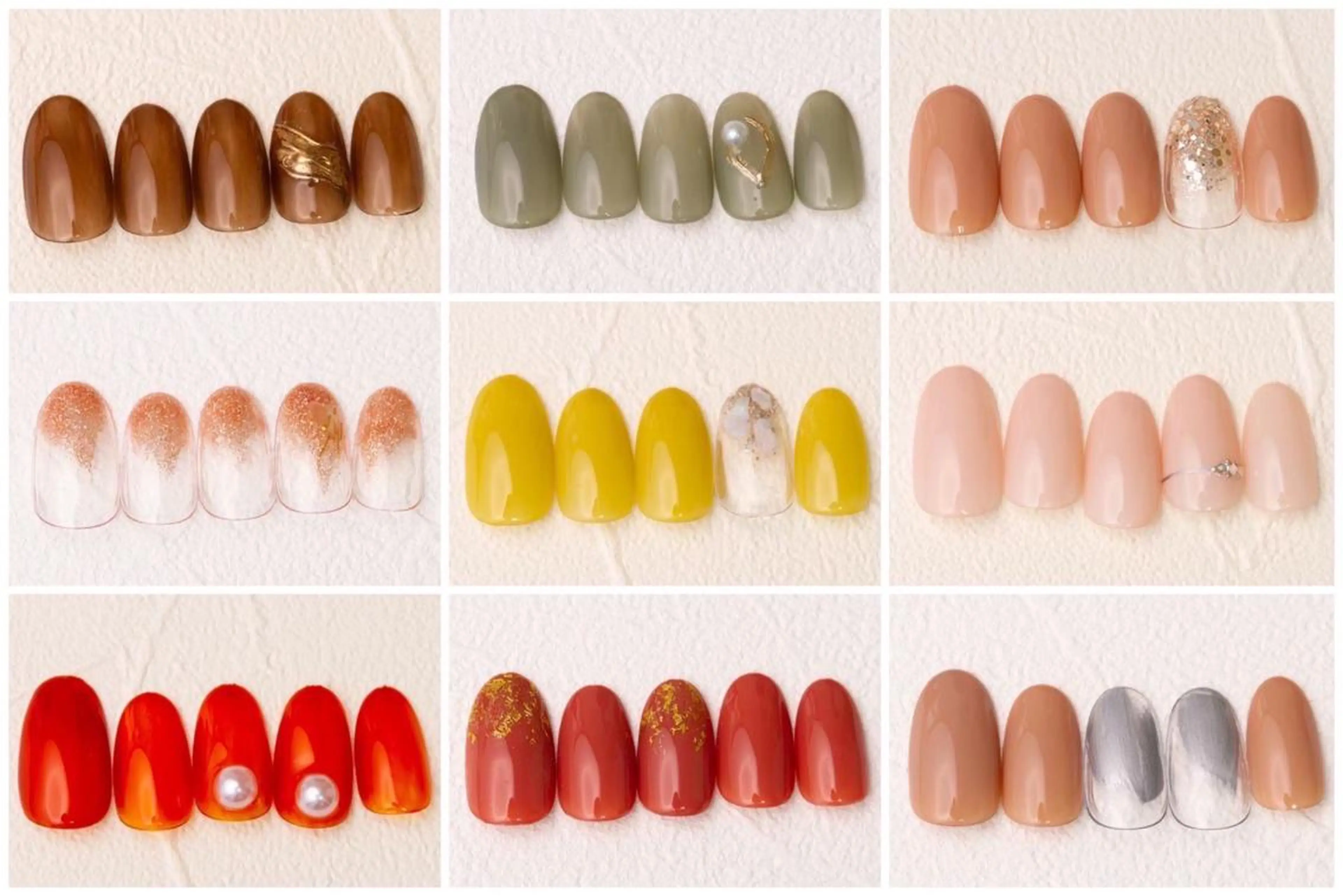 ネイル シンプルネイル クレアラルーチェ 広島店のネイルデザイン