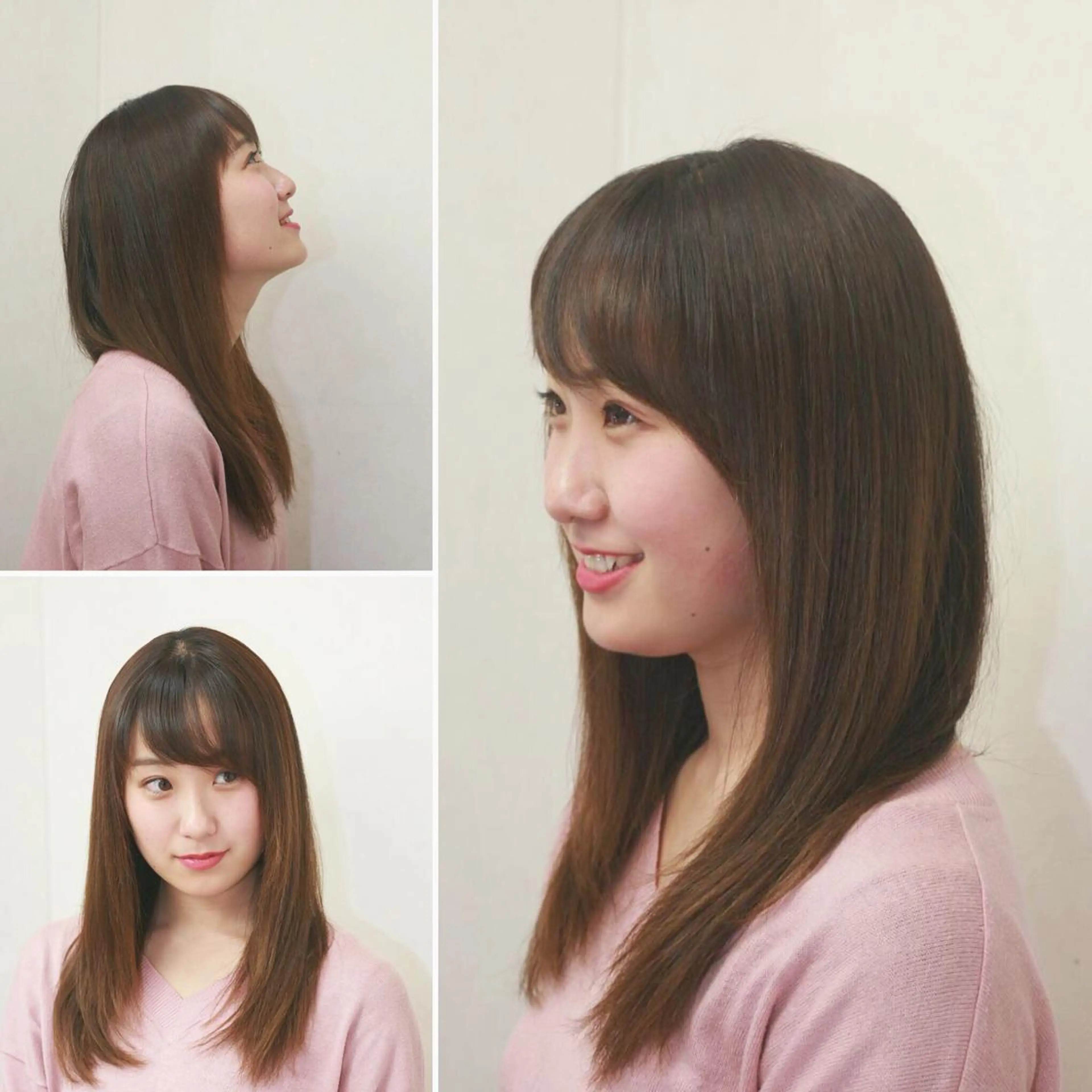 セミロング パーマ 縮毛矯正 縮毛矯正◇髪質 改善✨松下直揮のヘアスタイル