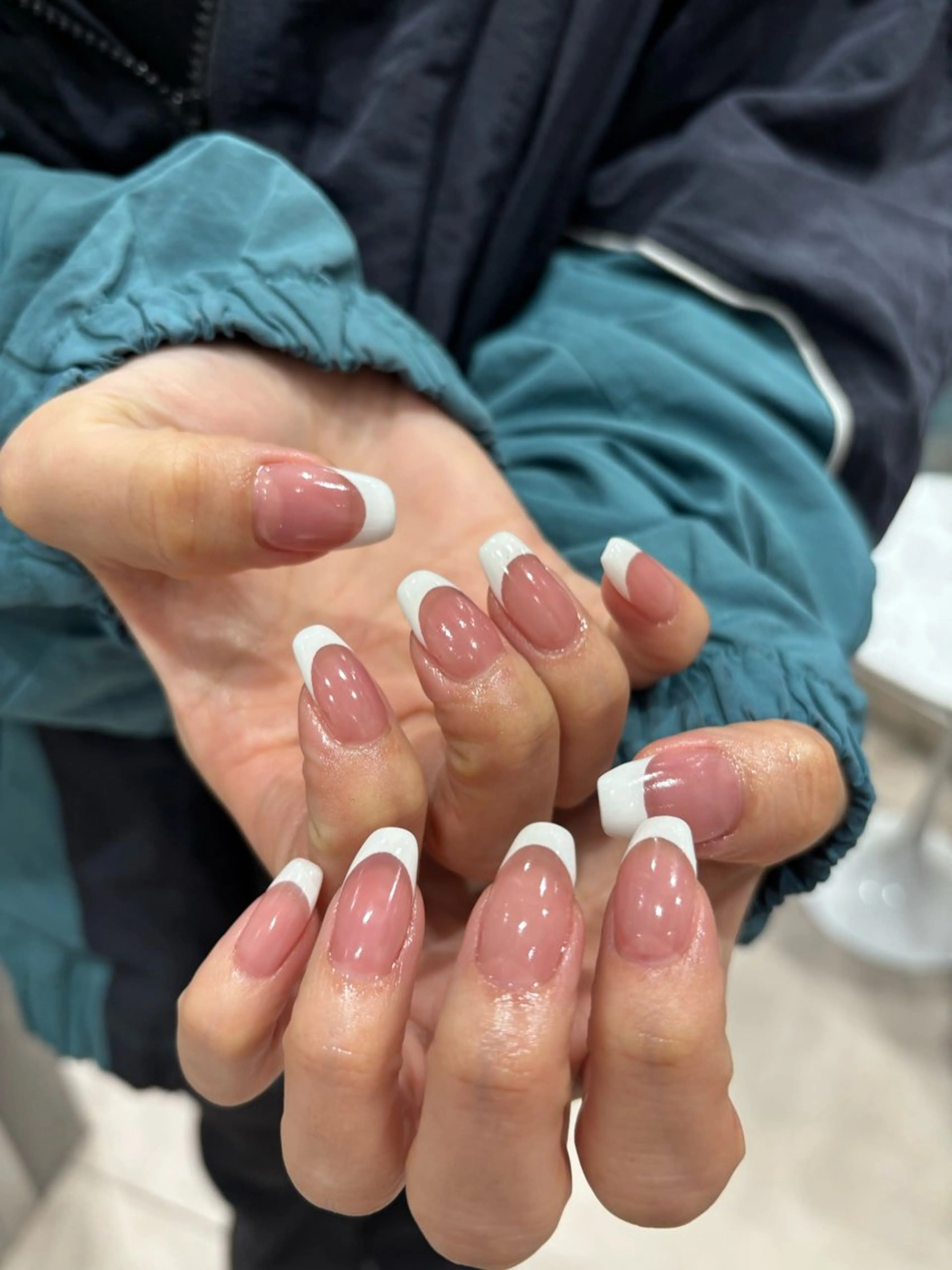 ネイル フレンチネイル ハンドネイル N° nail_ fuyukaのネイルデザイン