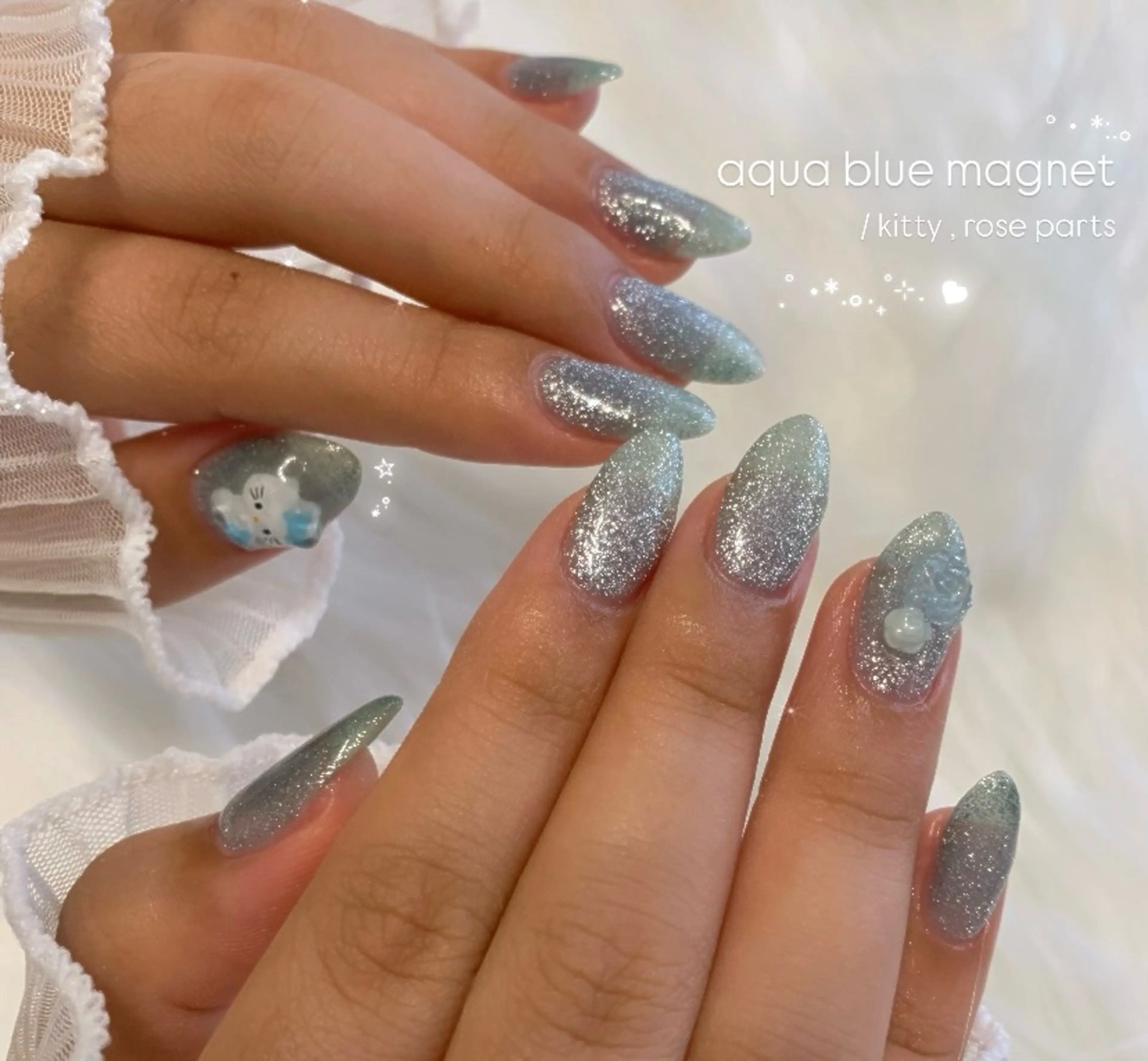 ネイル ハンドネイル nail room LUNA⋆౨ৎ˚⟡のネイルデザイン