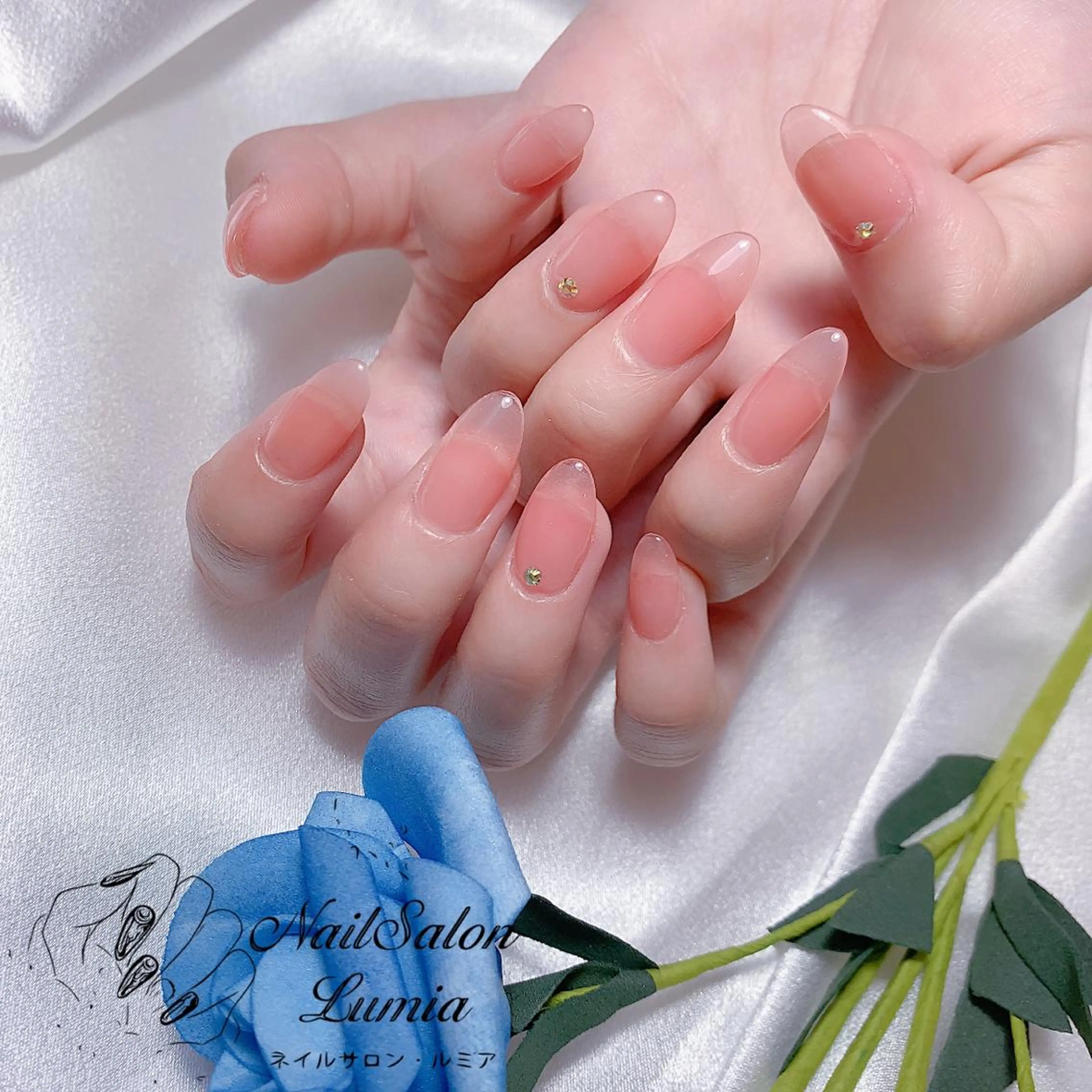 ネイル ハンドネイル ネイルサロン ルミア Lumia 店長のネイルデザイン