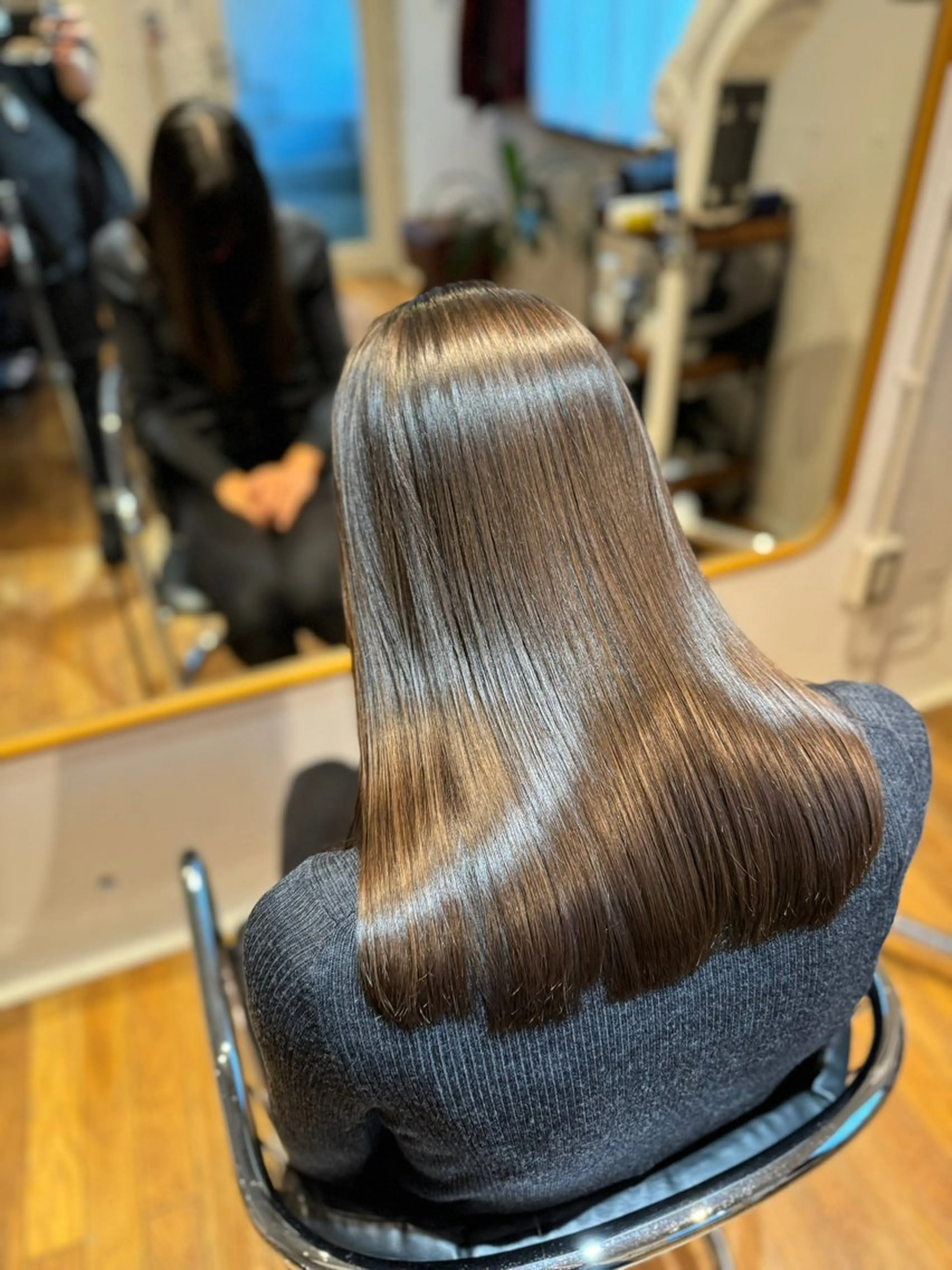 セミロング ［パサつき改善］＊ 髪質改善ケアサロン＊のヘアスタイル