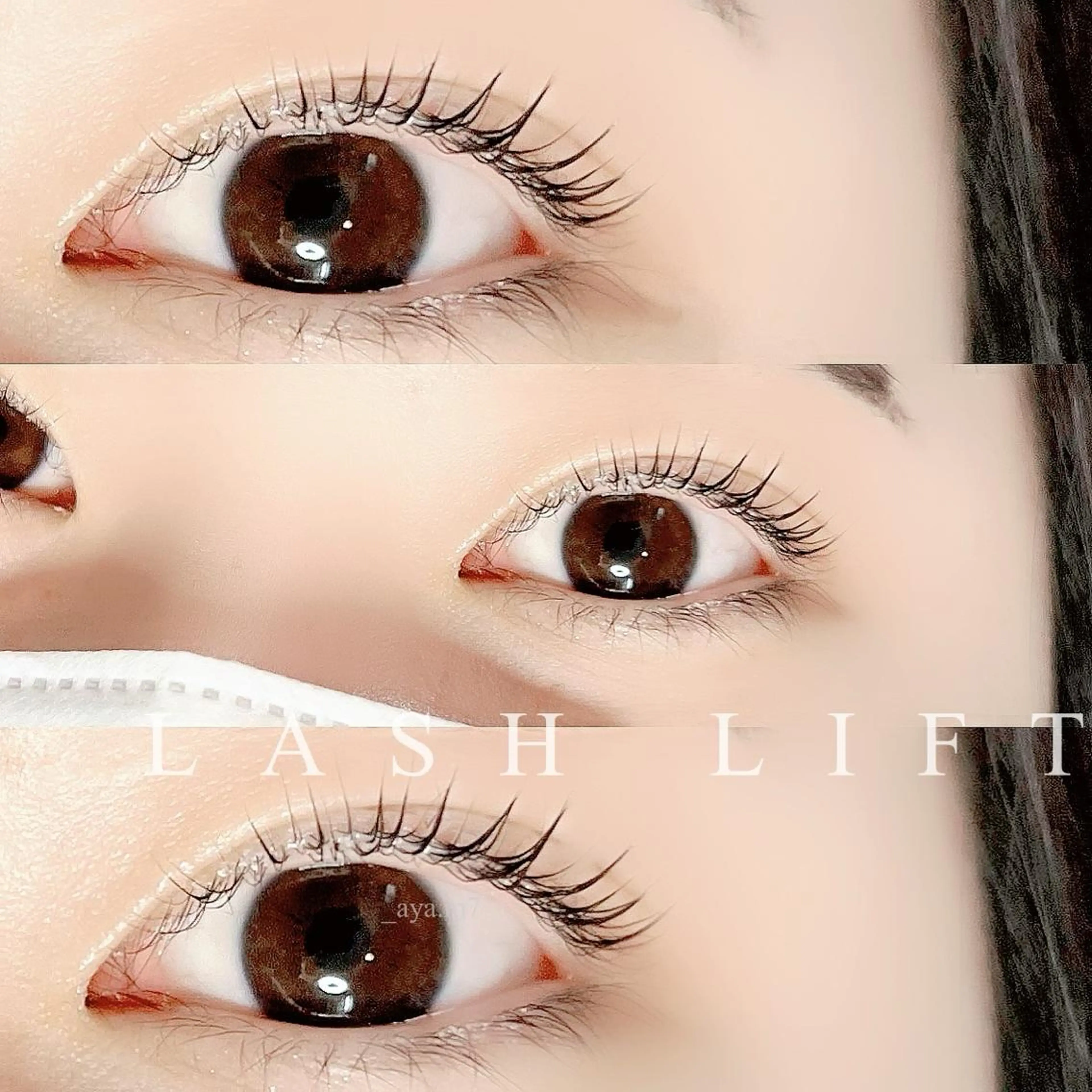 マツエク・マツパ パリジェンヌラッシュリフト マツパ フェザード・サロン所属・eyelist__ ayaのマツエク・マツパデザイン